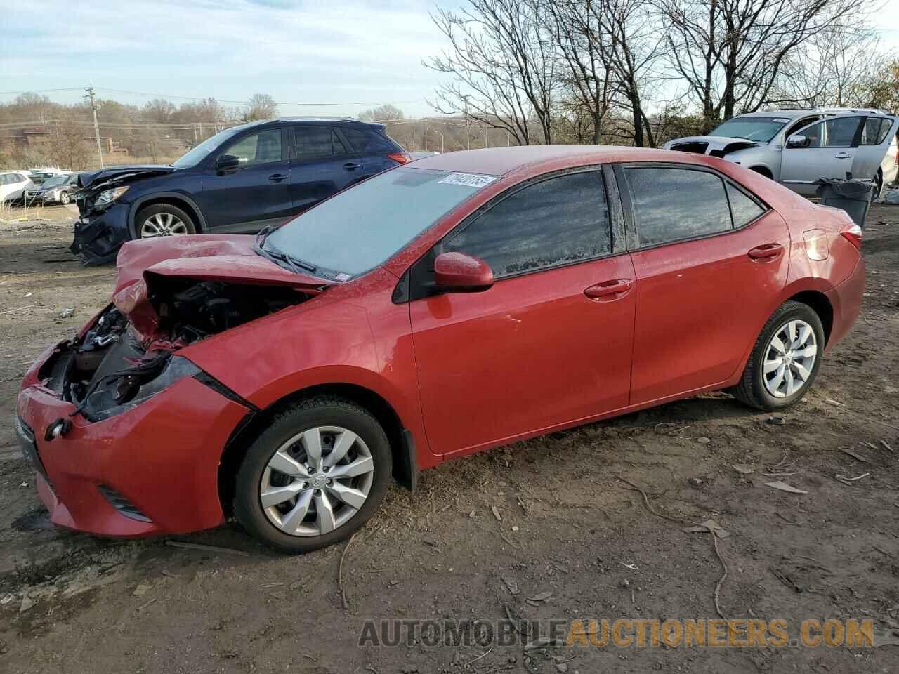 5YFBURHE0GP531345 TOYOTA COROLLA 2016