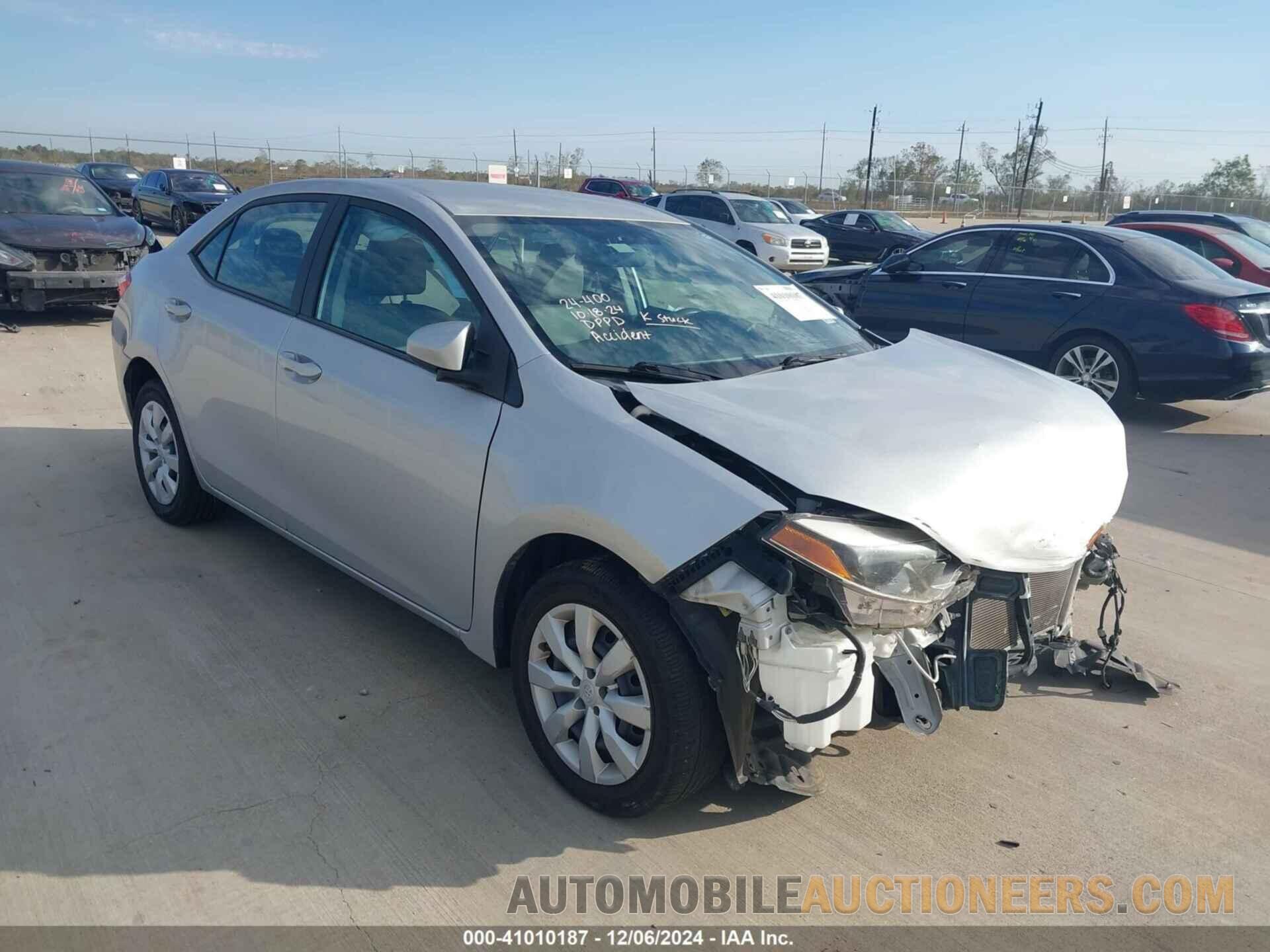 5YFBURHE0GP535525 TOYOTA COROLLA 2016