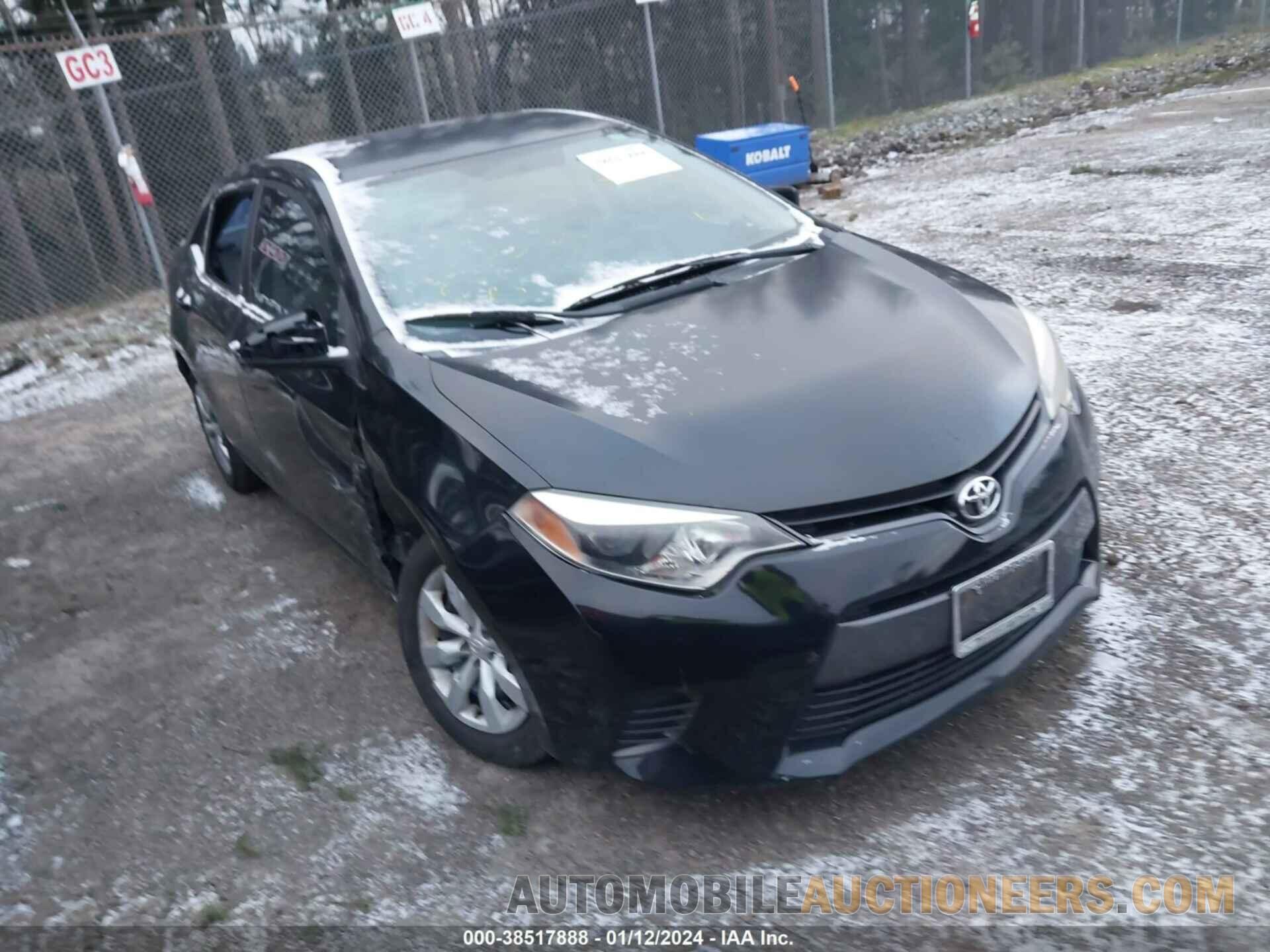 5YFBURHE0GP539798 TOYOTA COROLLA 2016