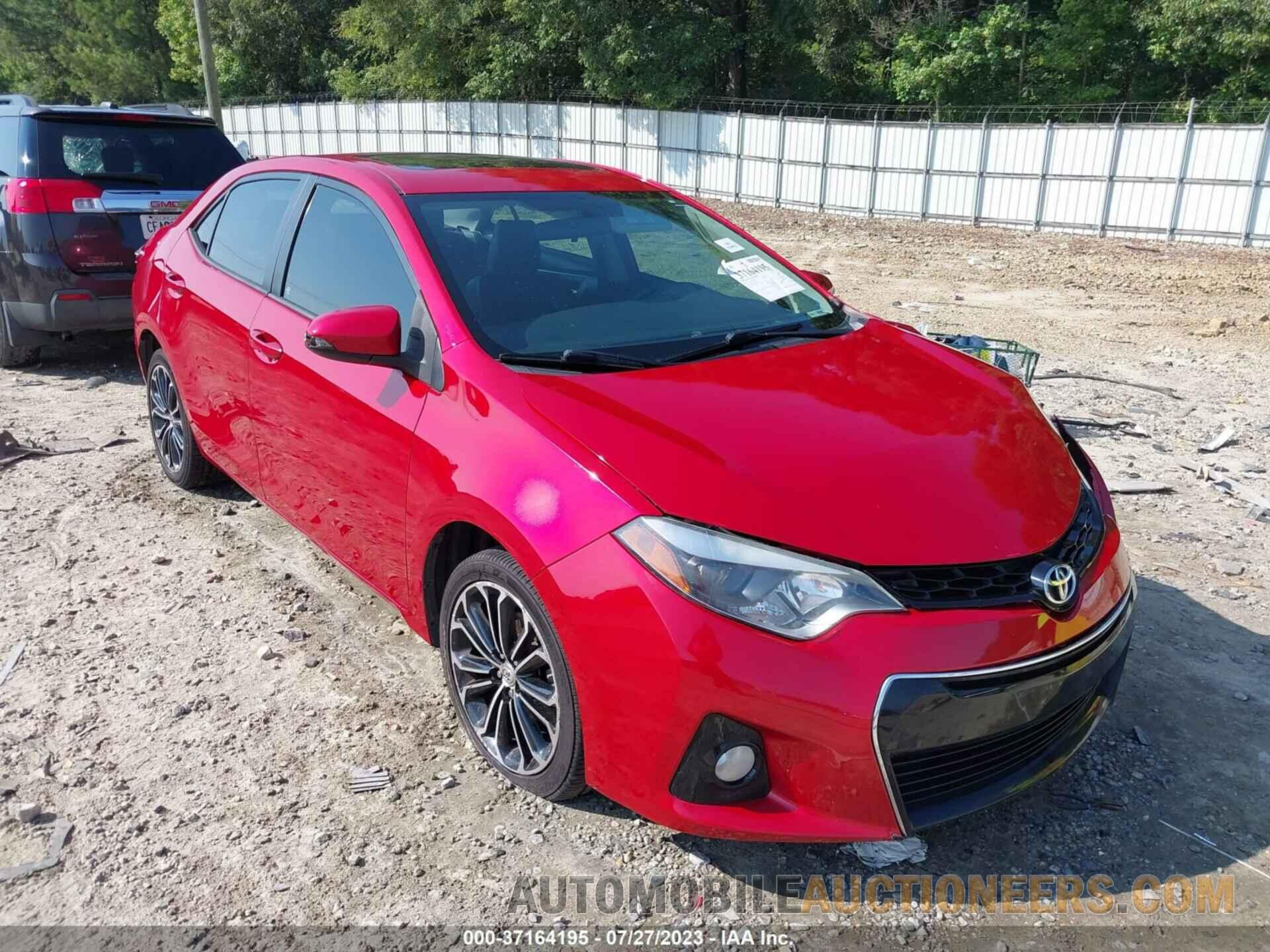 5YFBURHE0GP544256 TOYOTA COROLLA 2016