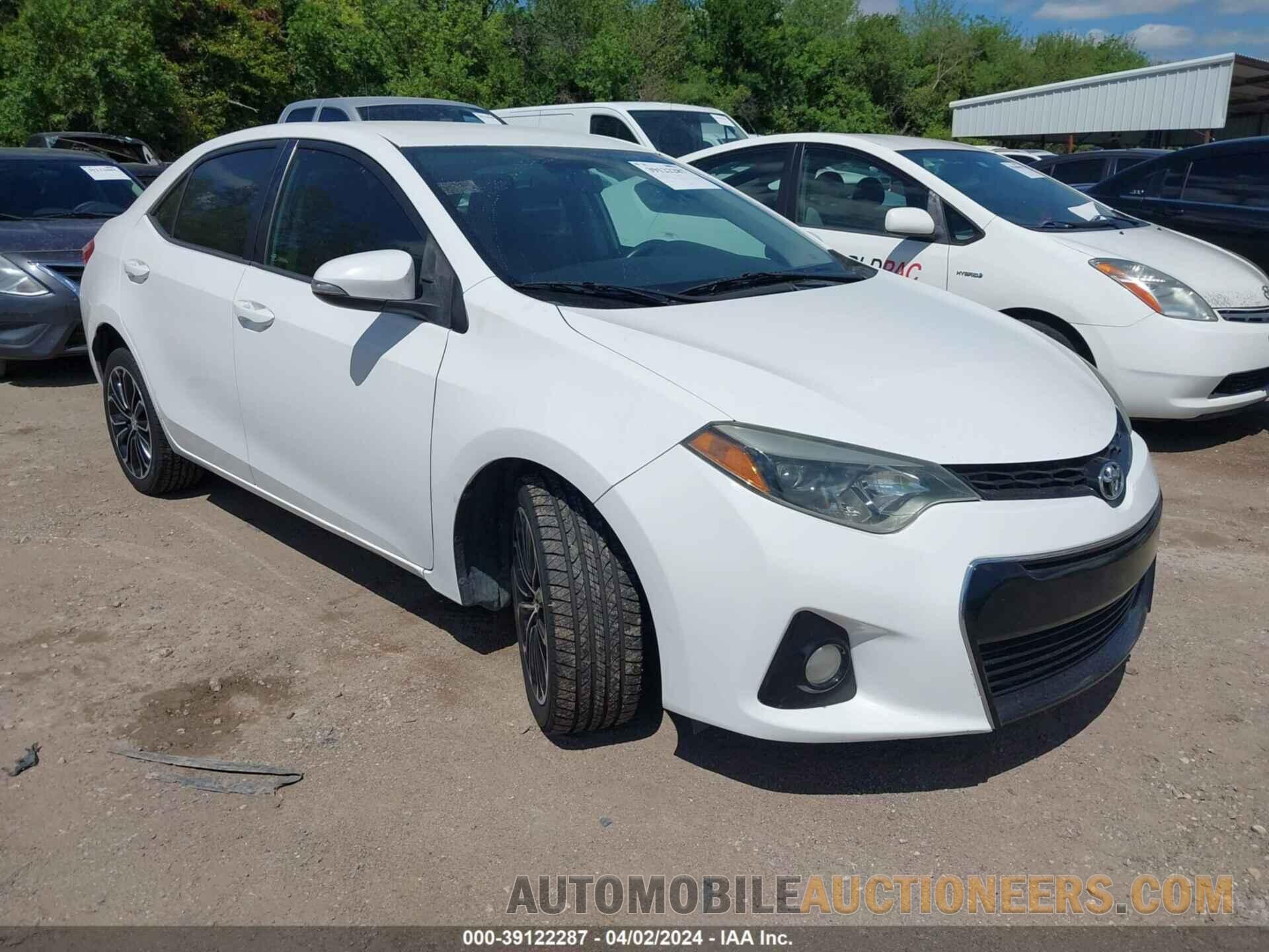 5YFBURHE0GP551742 TOYOTA COROLLA 2016