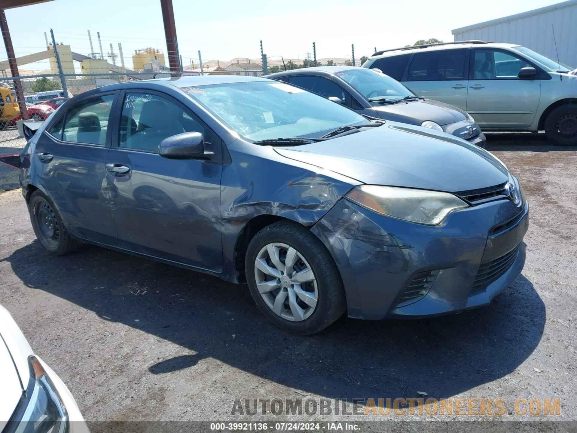 5YFBURHE0GP559260 TOYOTA COROLLA 2016