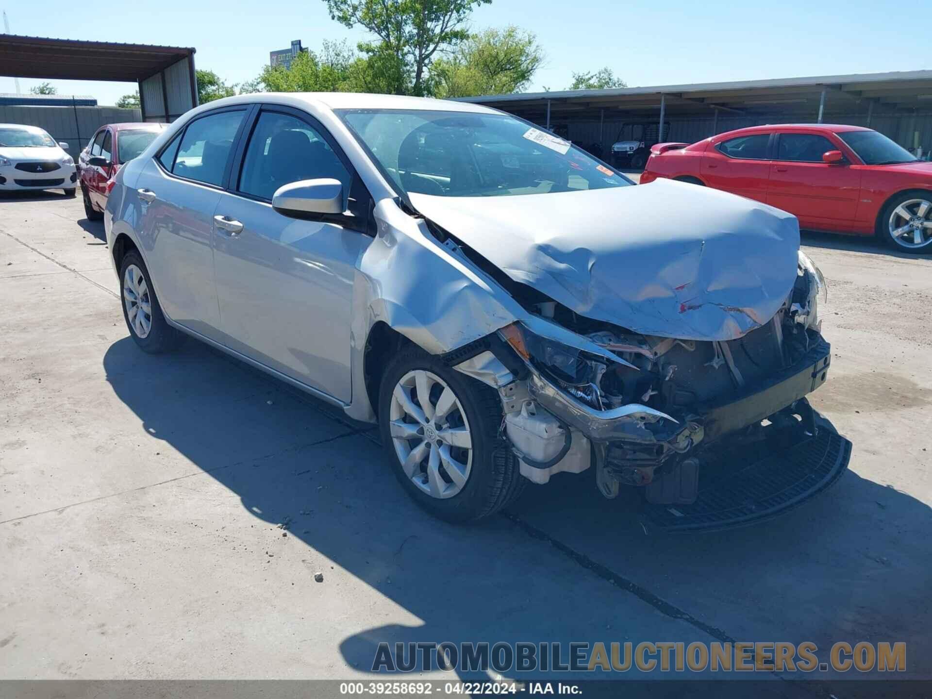 5YFBURHE0GP560411 TOYOTA COROLLA 2016