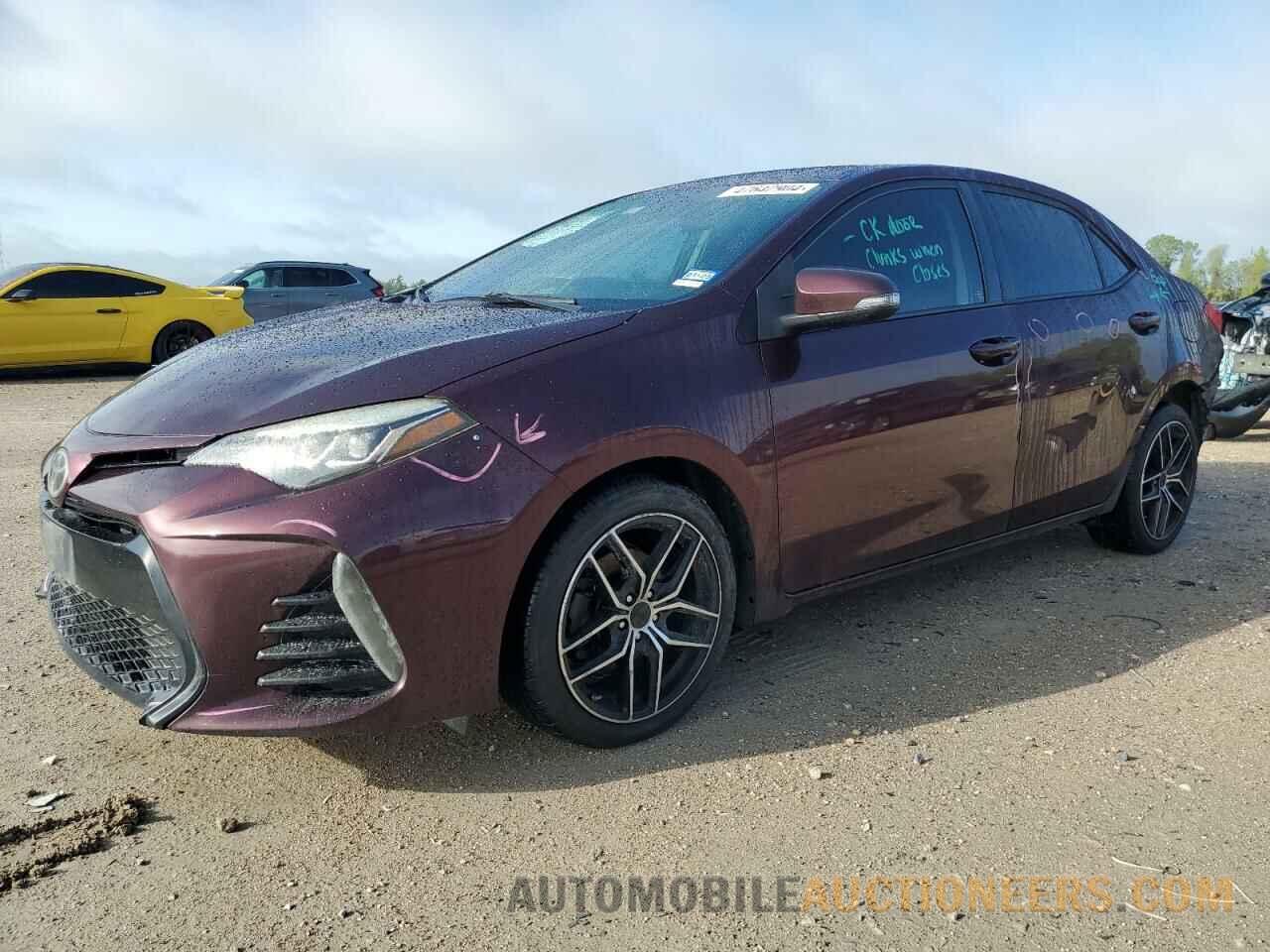 5YFBURHE0HP618373 TOYOTA COROLLA 2017