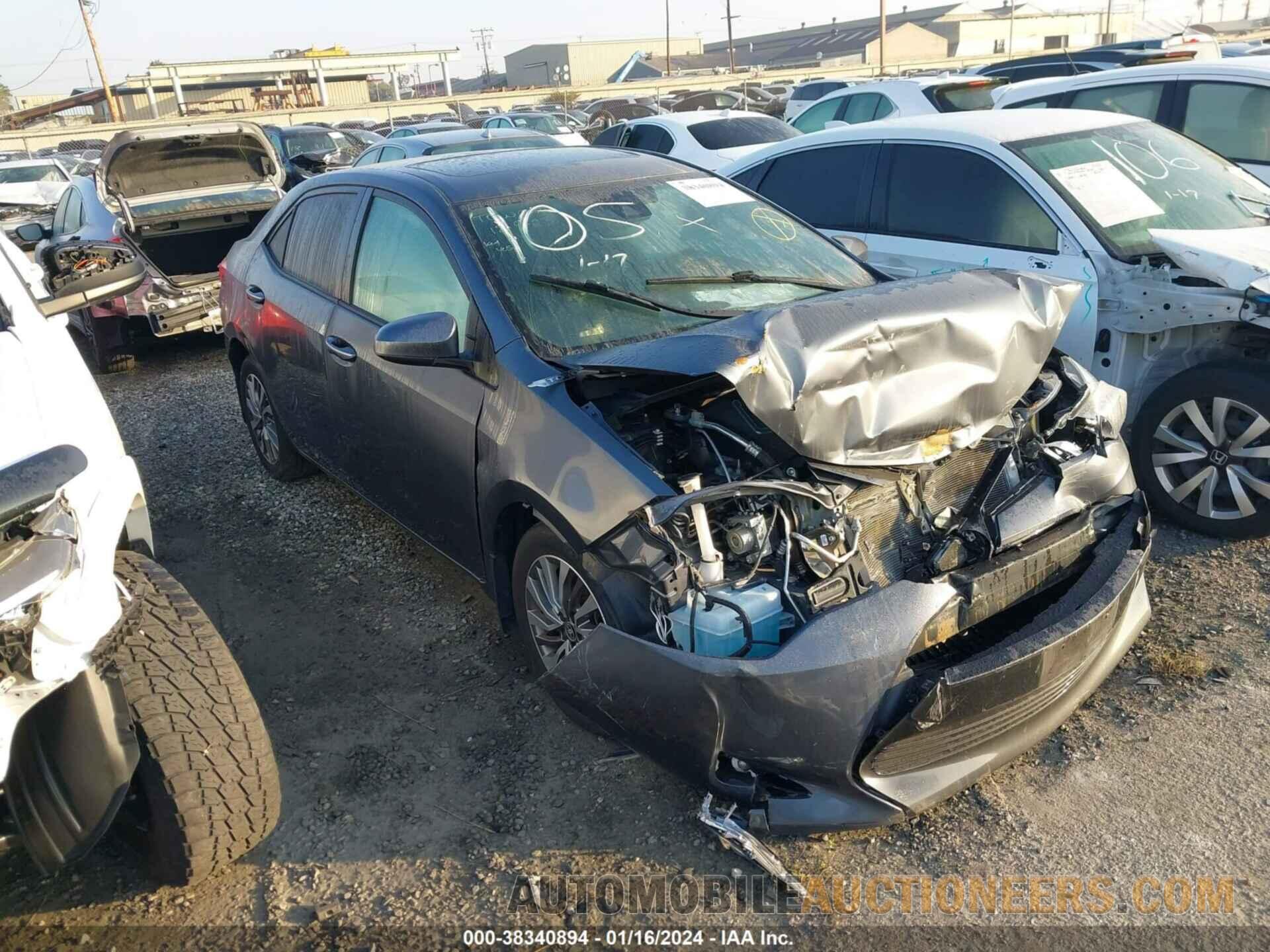 5YFBURHE0HP662549 TOYOTA COROLLA 2017