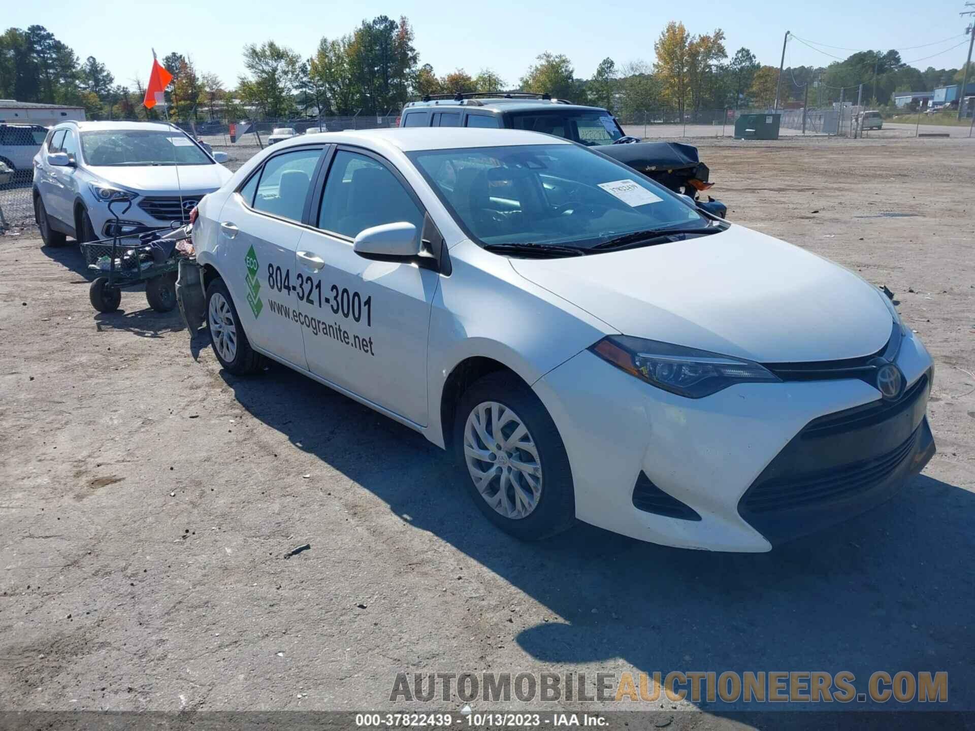 5YFBURHE0JP764942 TOYOTA COROLLA 2018