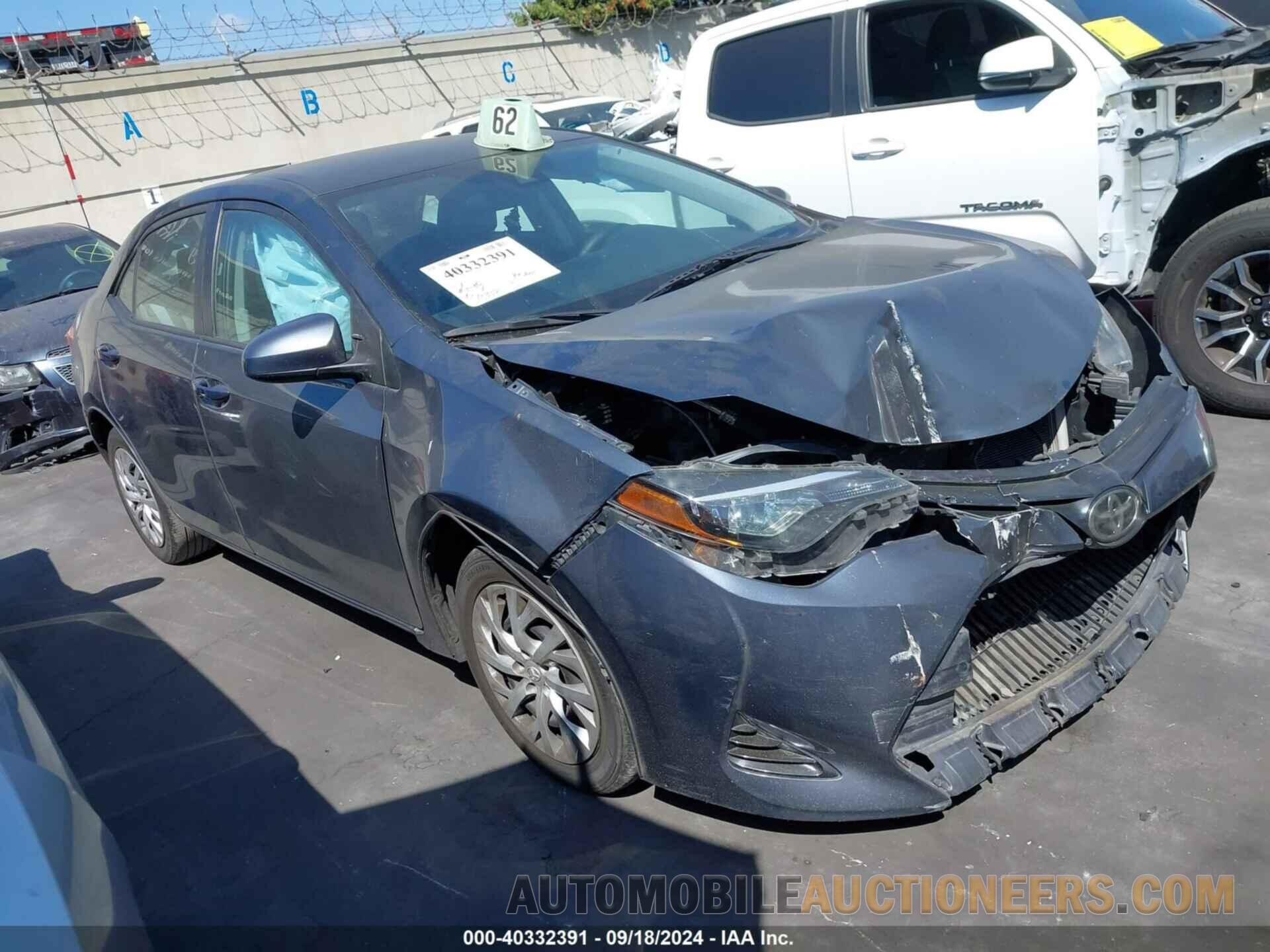 5YFBURHE0JP788237 TOYOTA COROLLA 2018