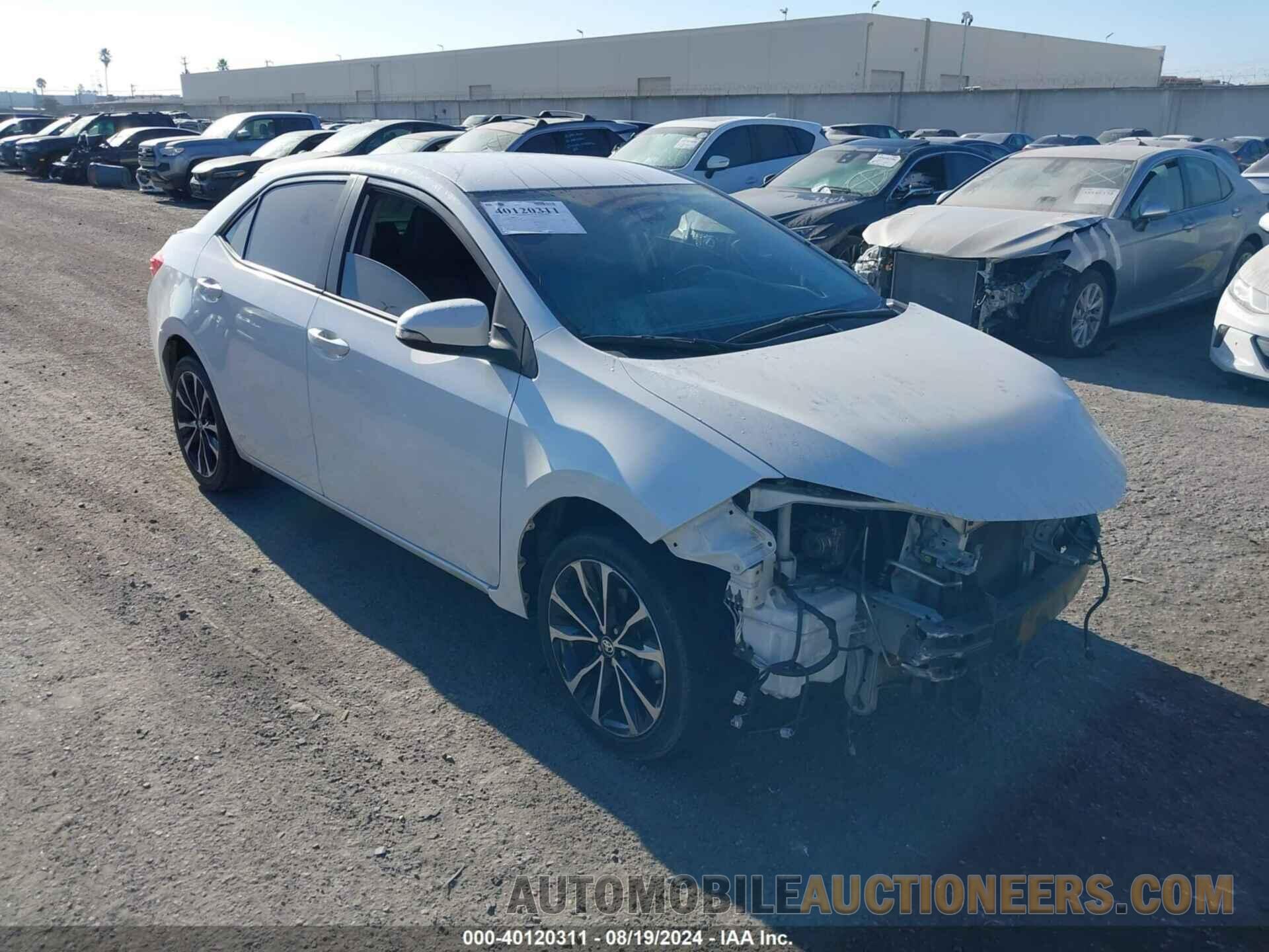 5YFBURHE0JP792319 TOYOTA COROLLA 2018