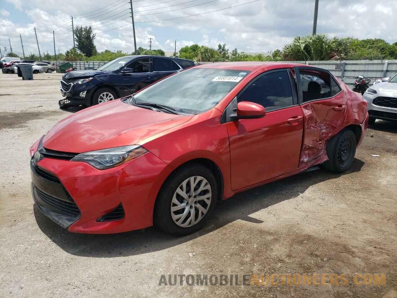 5YFBURHE0JP826050 TOYOTA COROLLA 2018