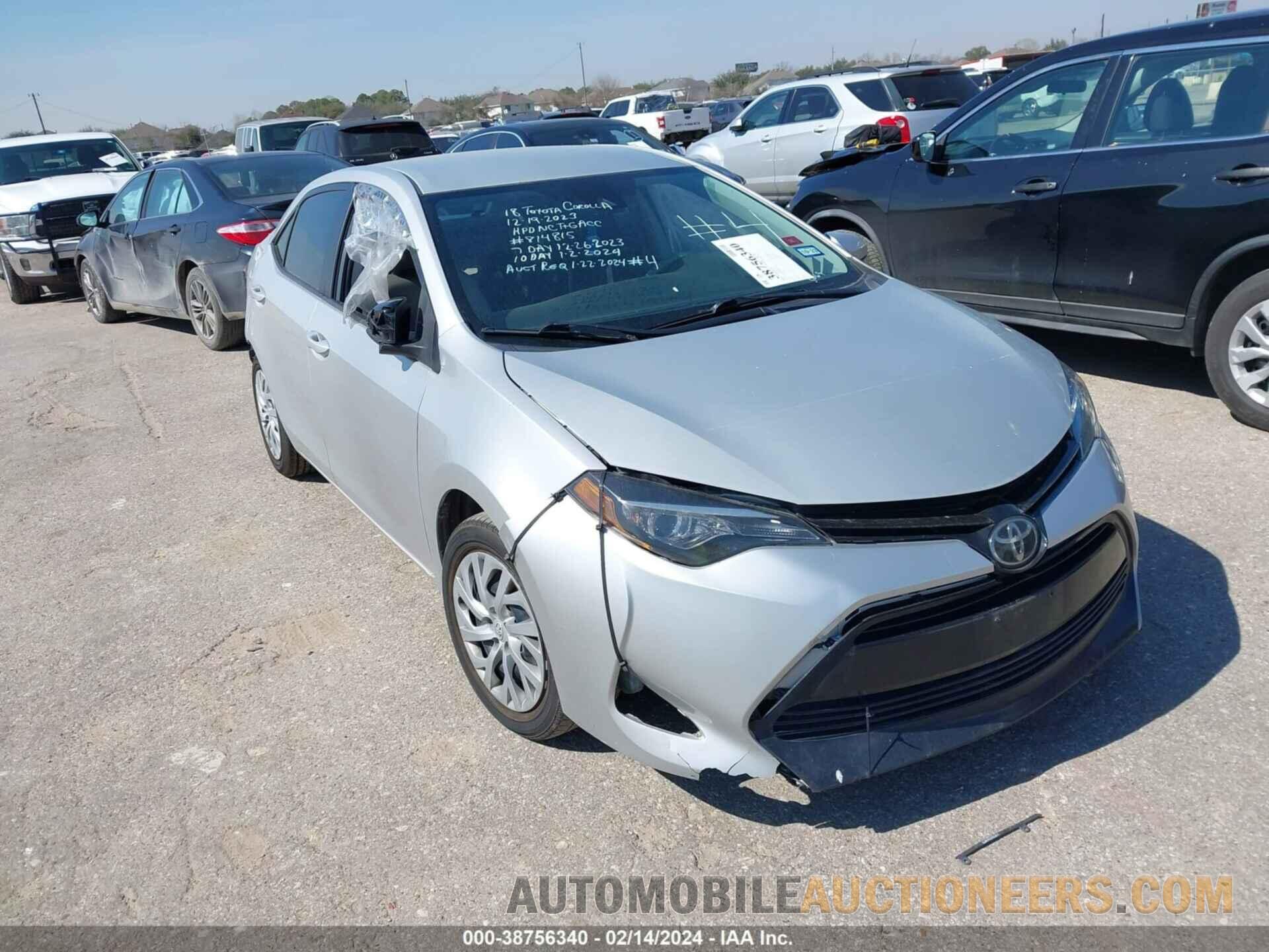 5YFBURHE0JP835069 TOYOTA COROLLA 2018