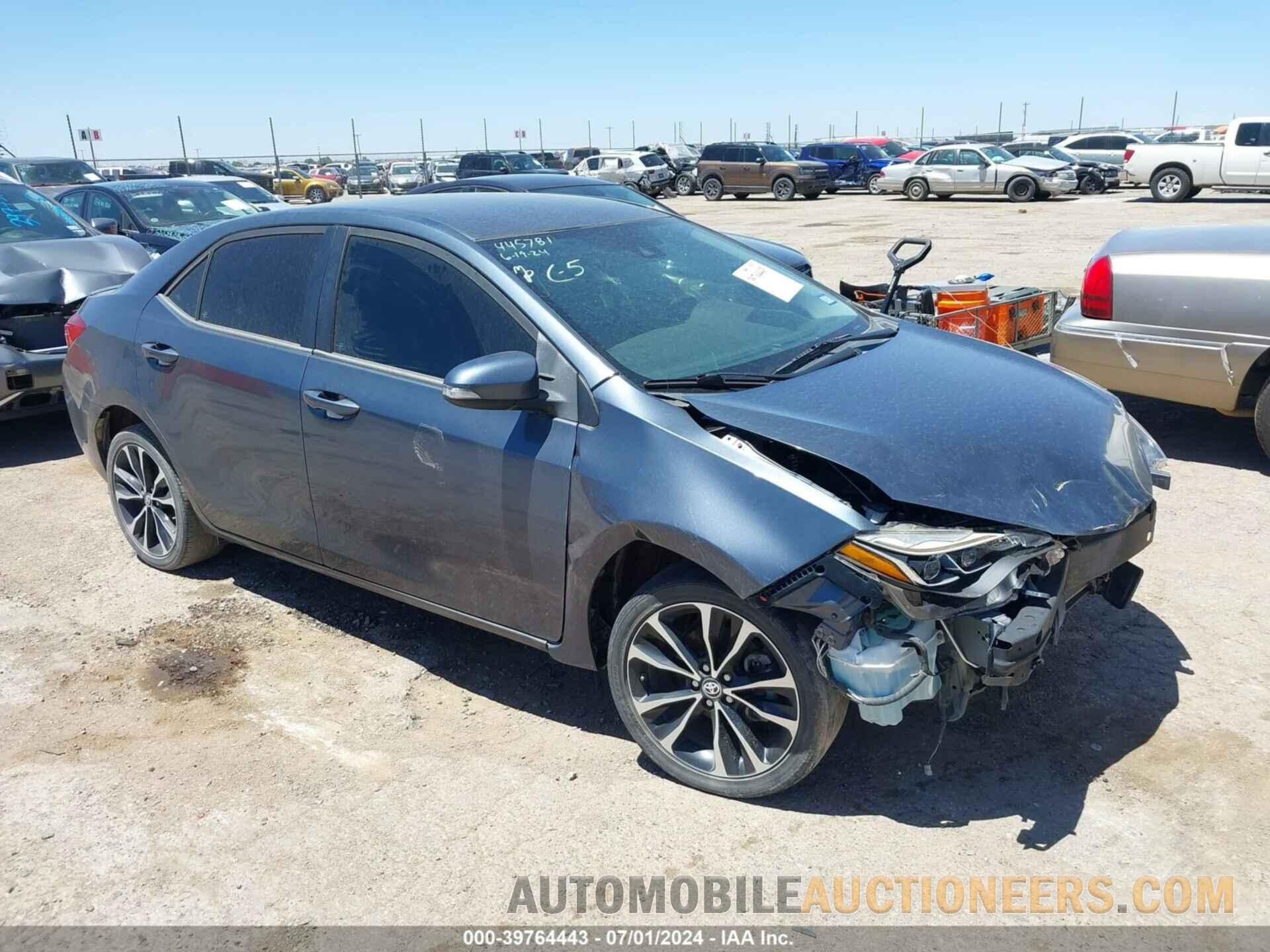 5YFBURHE0JP839364 TOYOTA COROLLA 2018