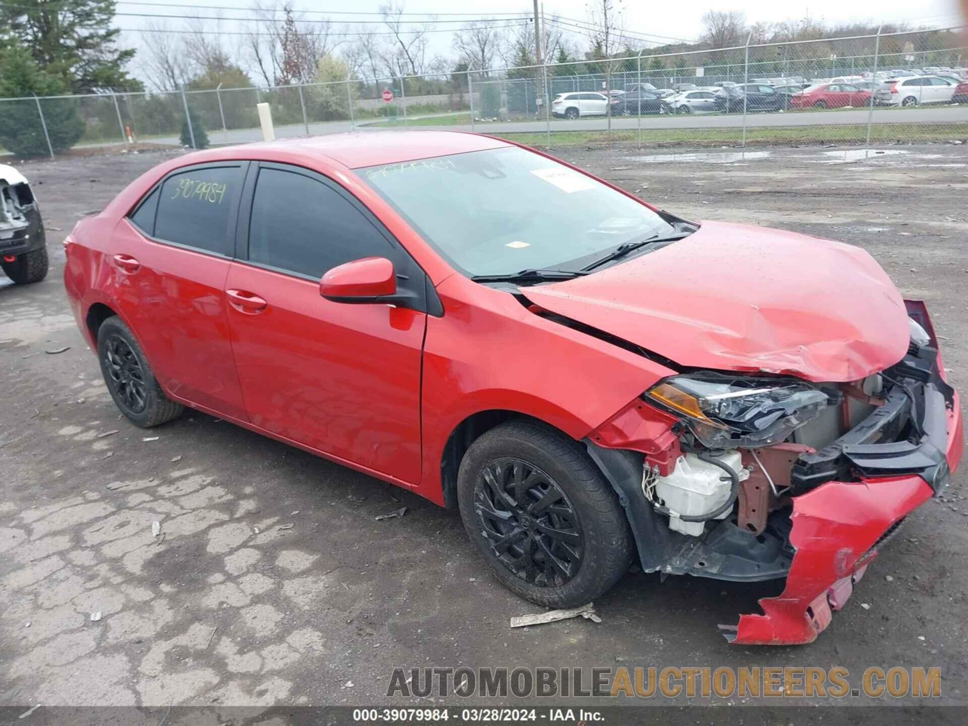 5YFBURHE0JP843365 TOYOTA COROLLA 2018