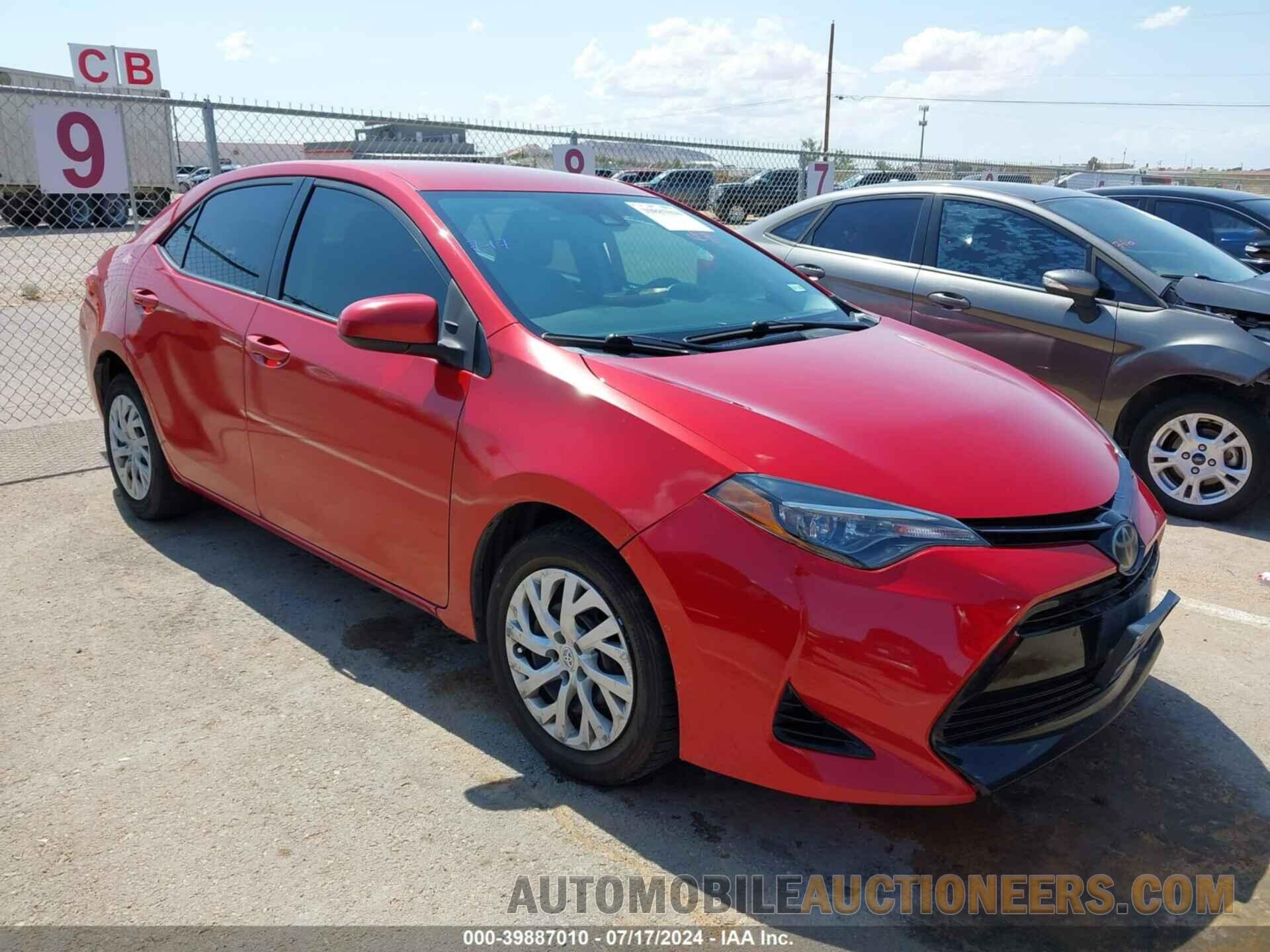 5YFBURHE0JP845858 TOYOTA COROLLA 2018