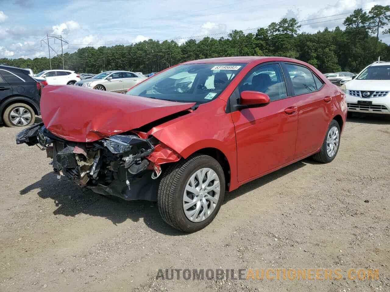 5YFBURHE0JP846640 TOYOTA COROLLA 2018