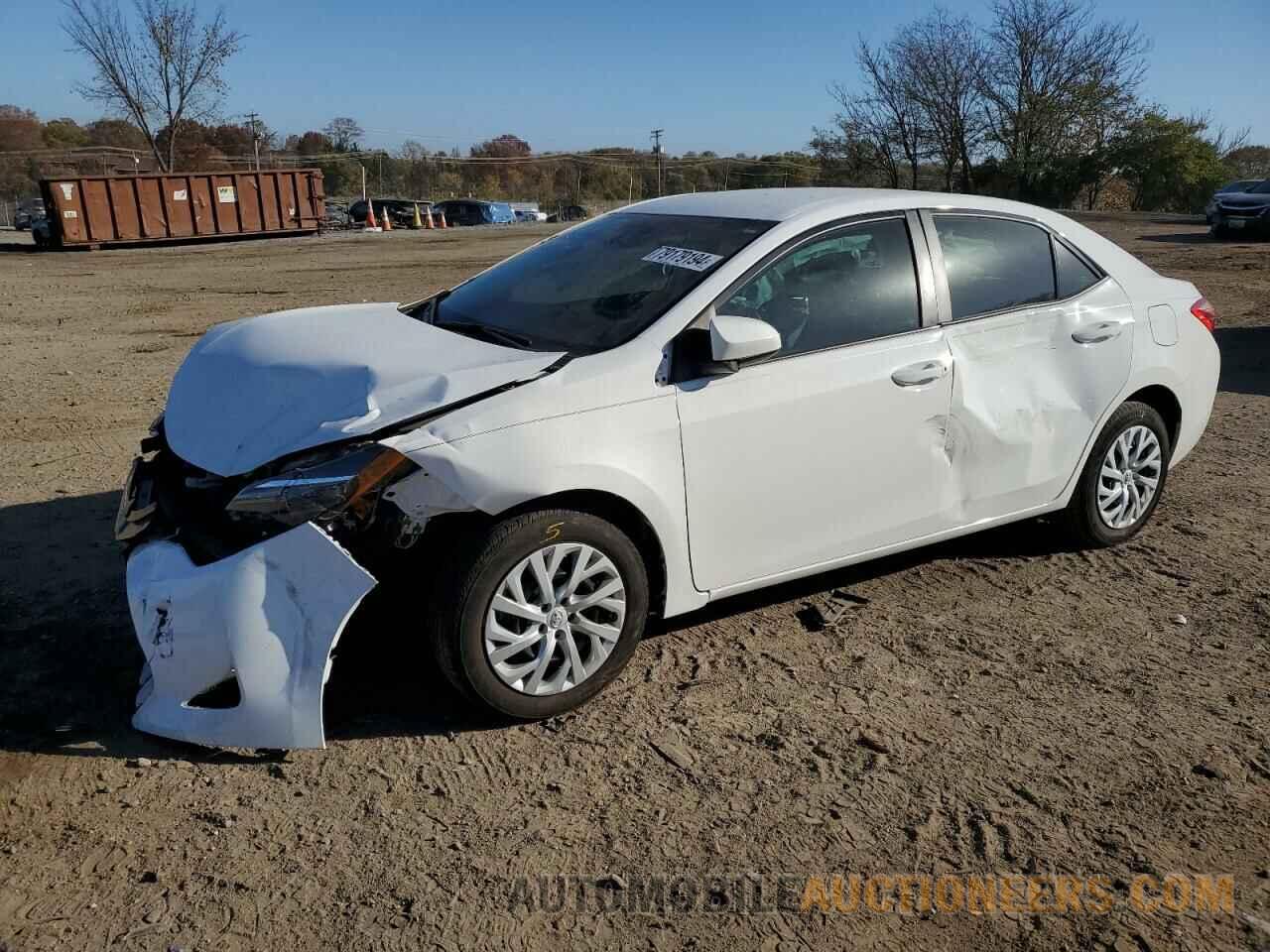 5YFBURHE0JP850803 TOYOTA COROLLA 2018