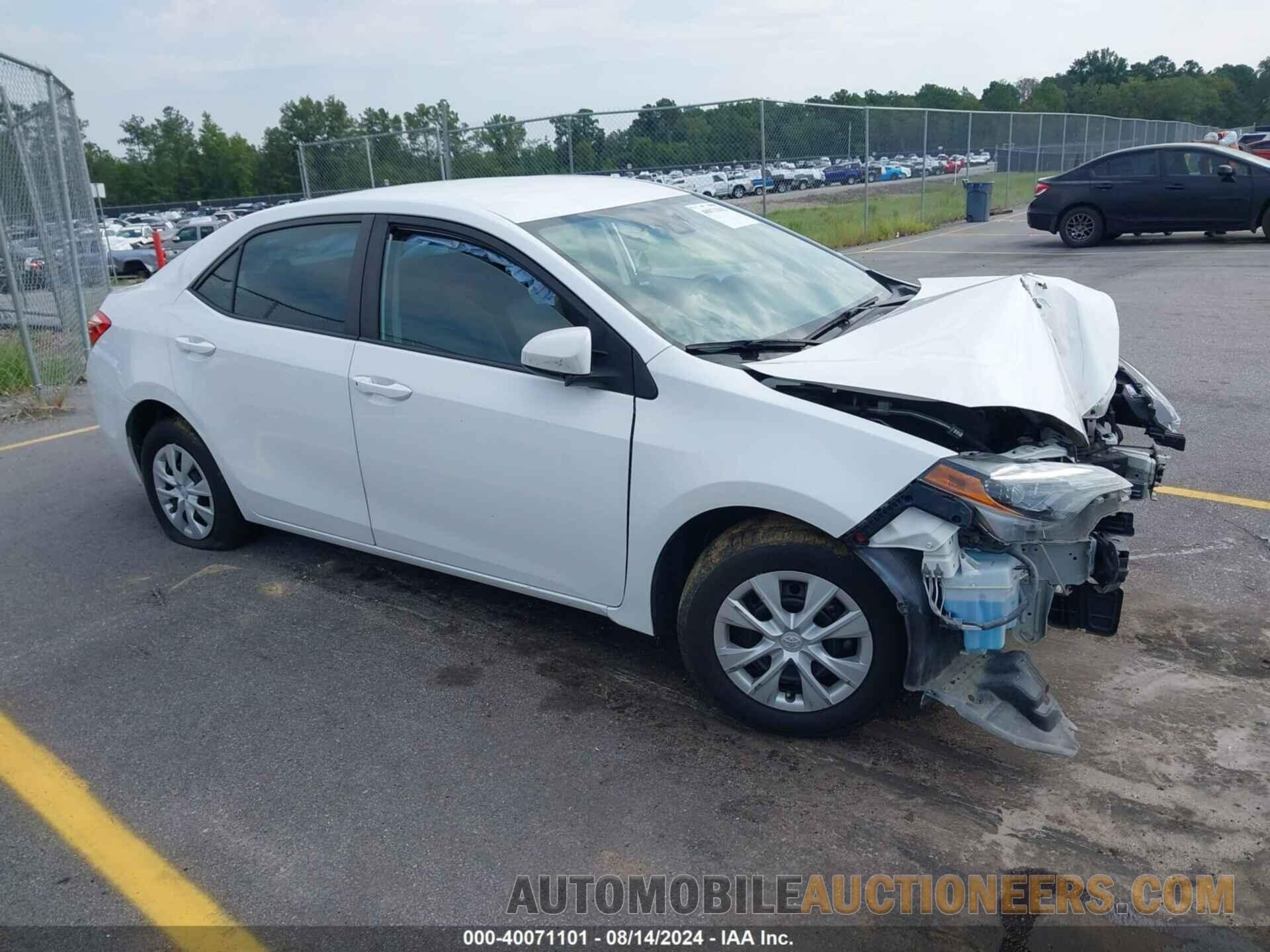 5YFBURHE0KP861799 TOYOTA COROLLA 2019