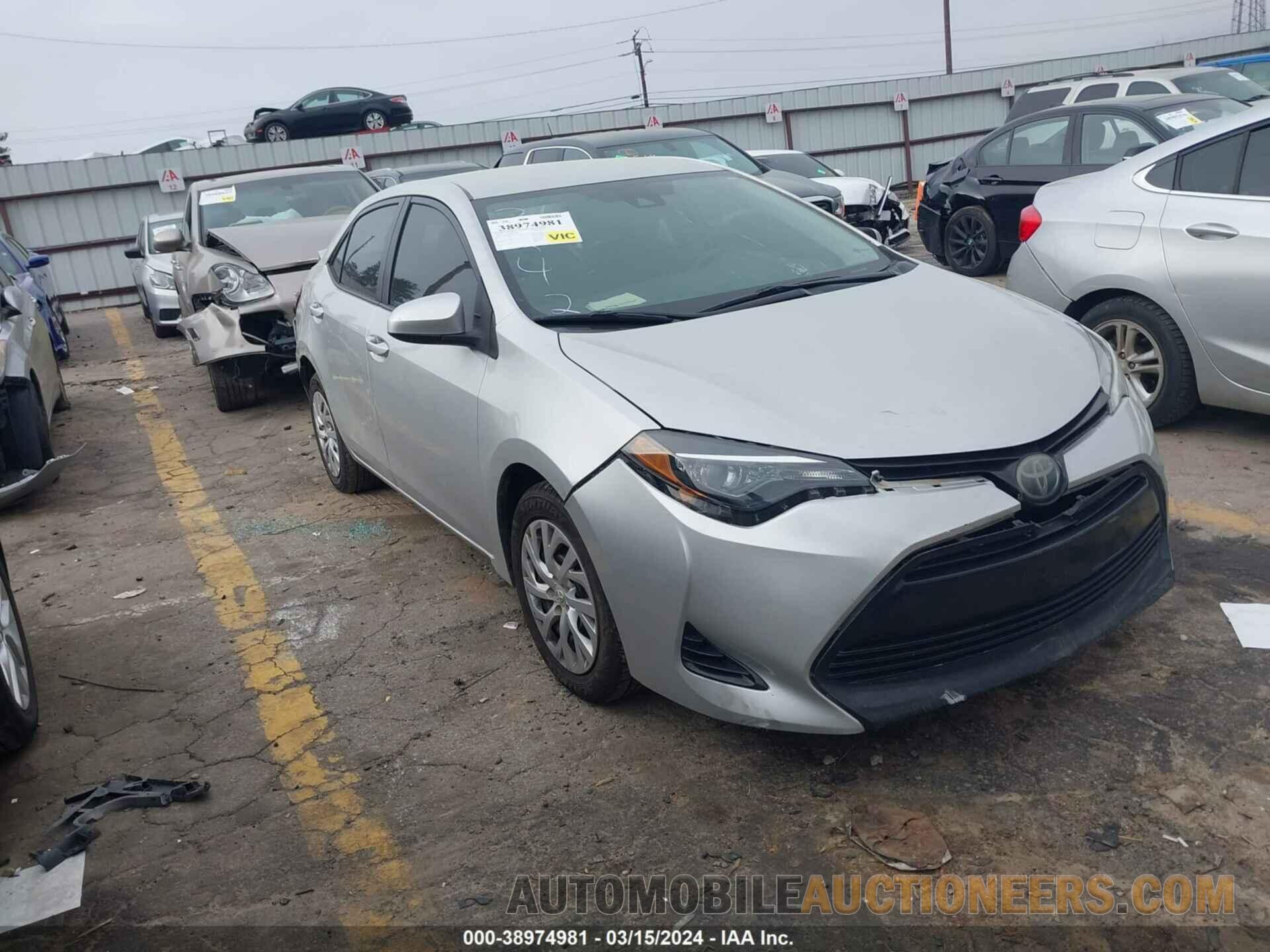 5YFBURHE0KP873242 TOYOTA COROLLA 2019