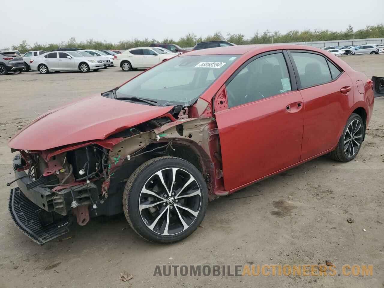 5YFBURHE0KP877288 TOYOTA COROLLA 2019