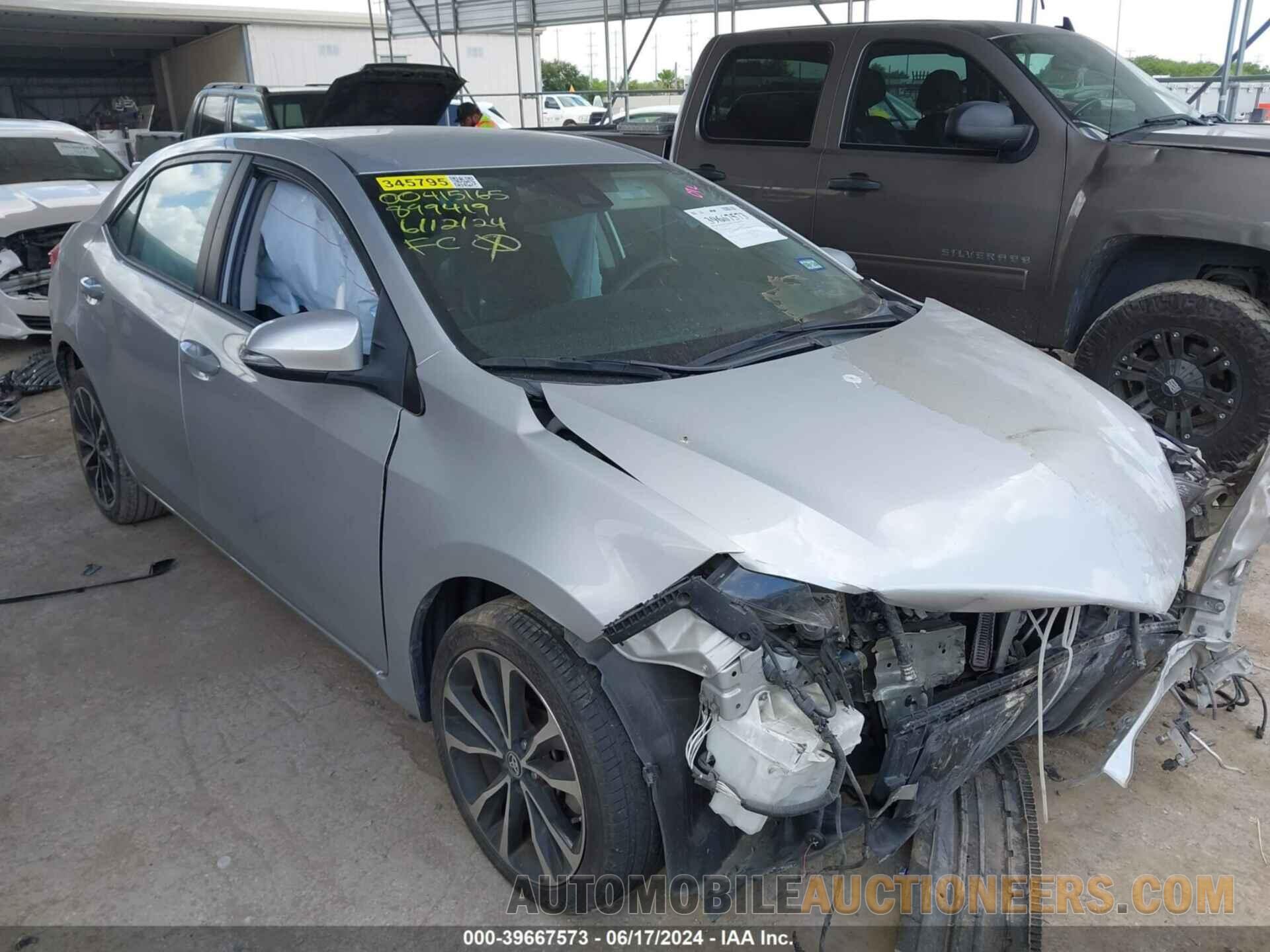 5YFBURHE0KP899419 TOYOTA COROLLA 2019