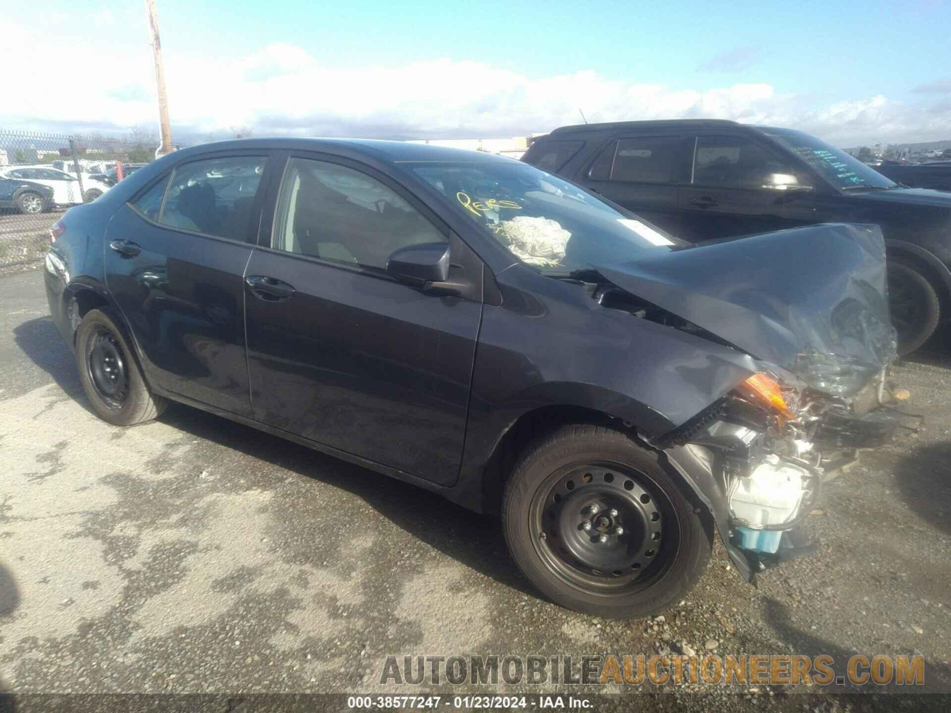 5YFBURHE0KP902481 TOYOTA COROLLA 2019