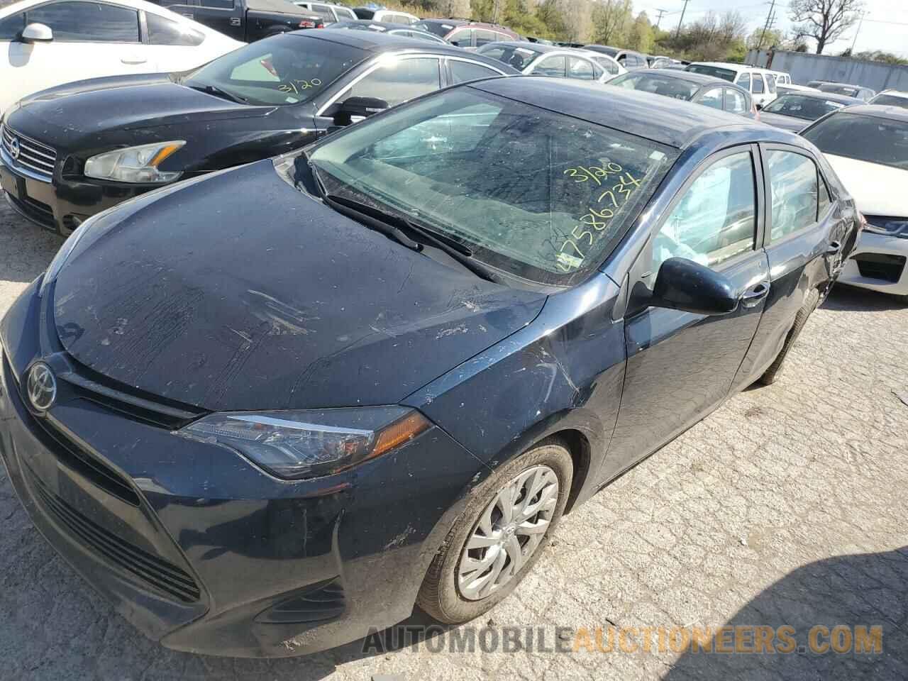 5YFBURHE0KP903825 TOYOTA COROLLA 2019