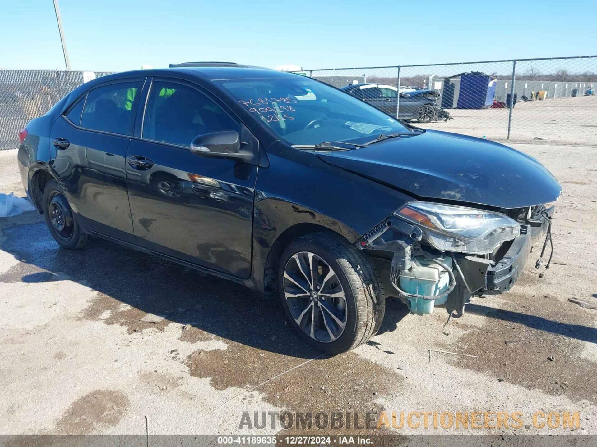 5YFBURHE0KP909298 TOYOTA COROLLA 2019