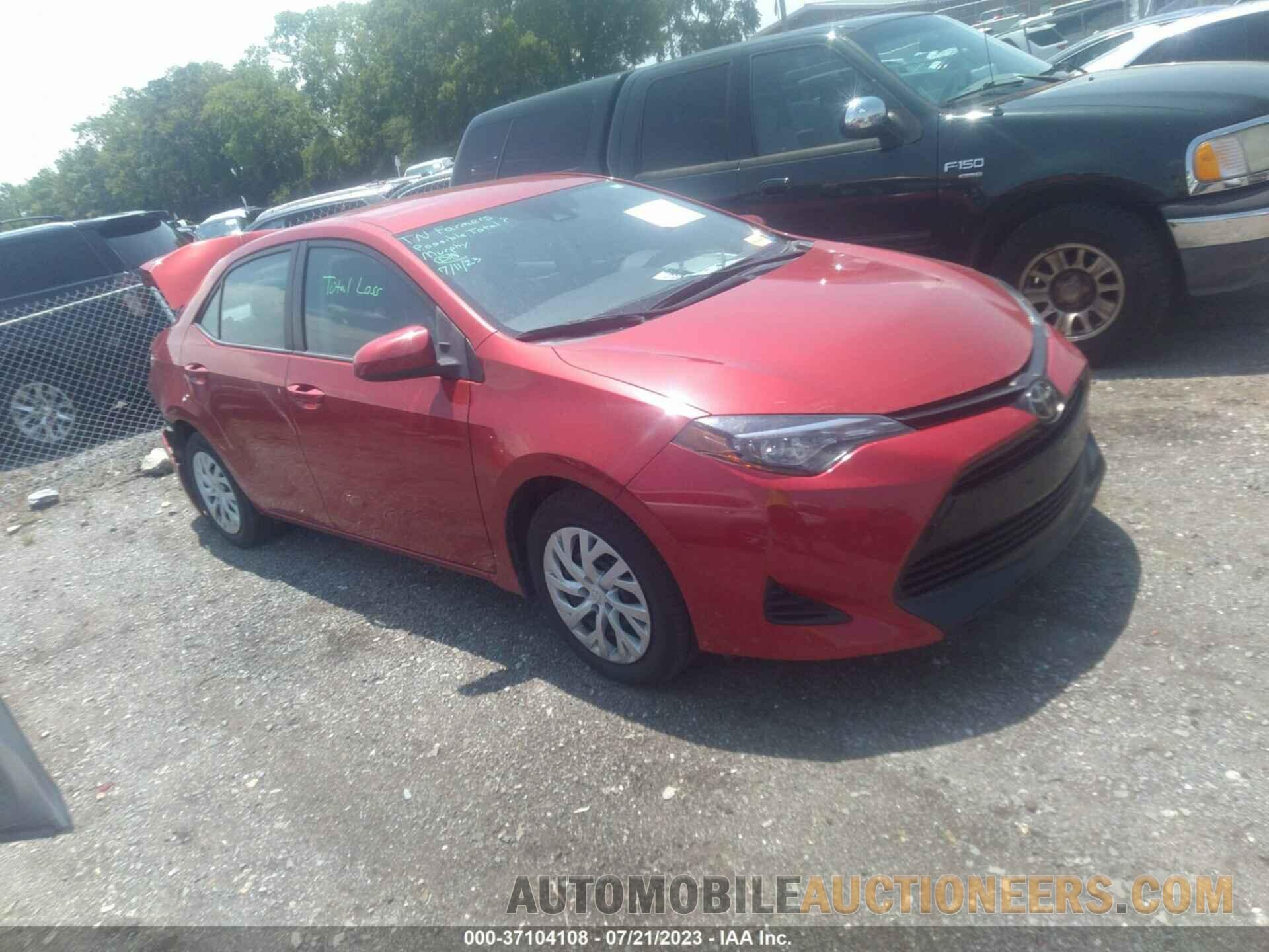 5YFBURHE0KP926960 TOYOTA COROLLA 2019