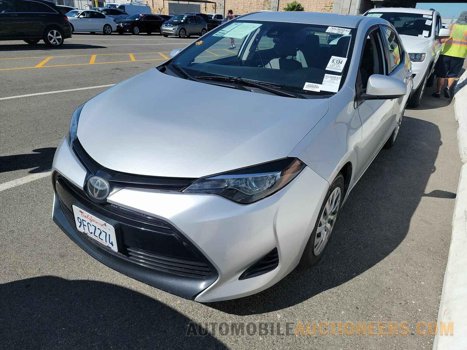 5YFBURHE0KP931754 Toyota Corolla LE 2019