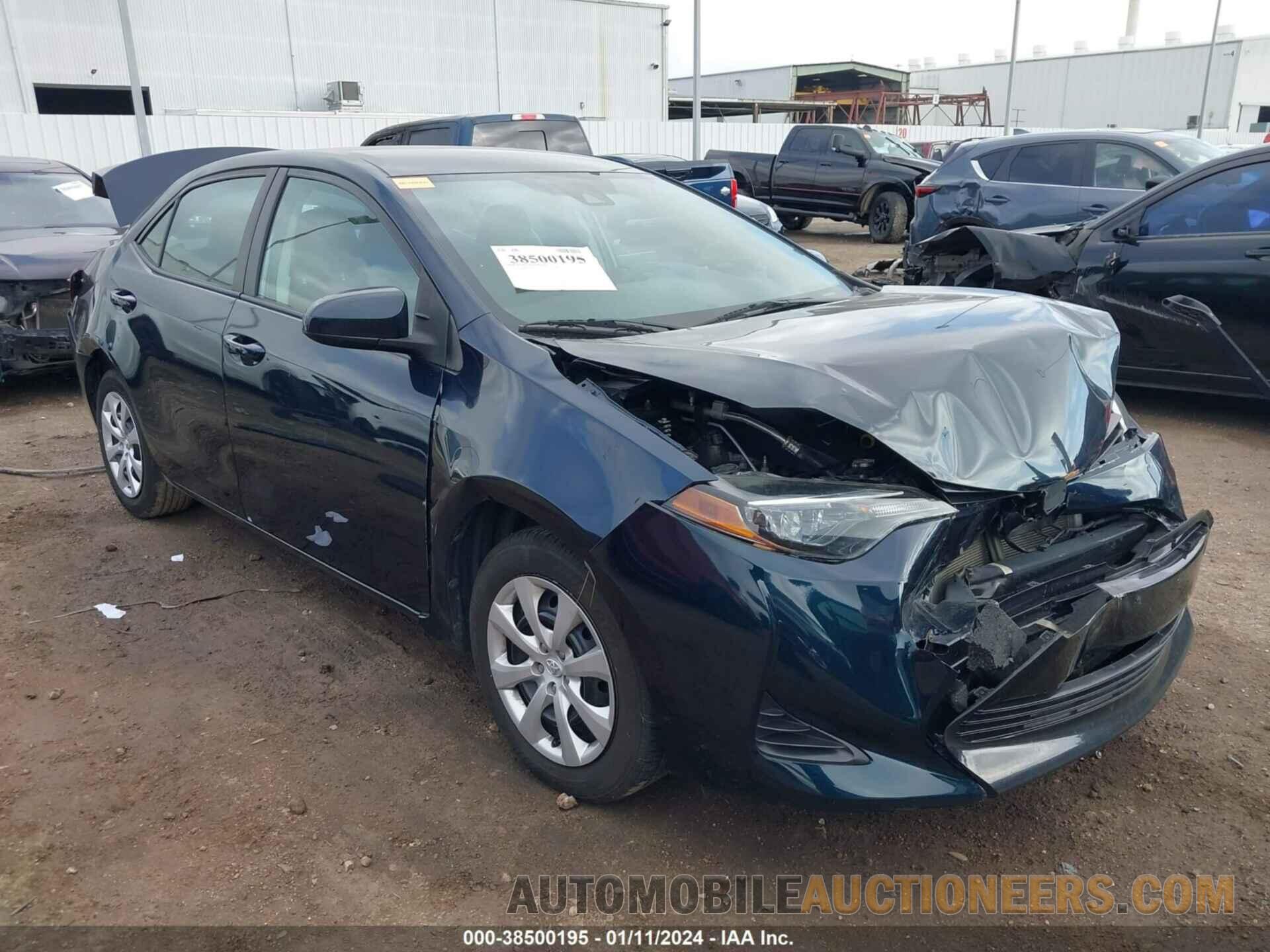 5YFBURHE0KP933567 TOYOTA COROLLA 2019