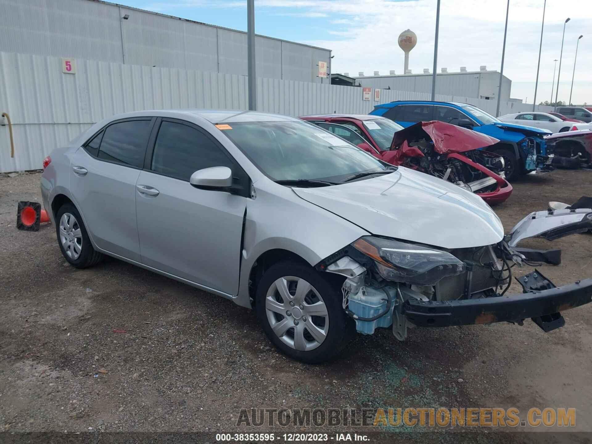 5YFBURHE0KP945461 TOYOTA COROLLA 2019