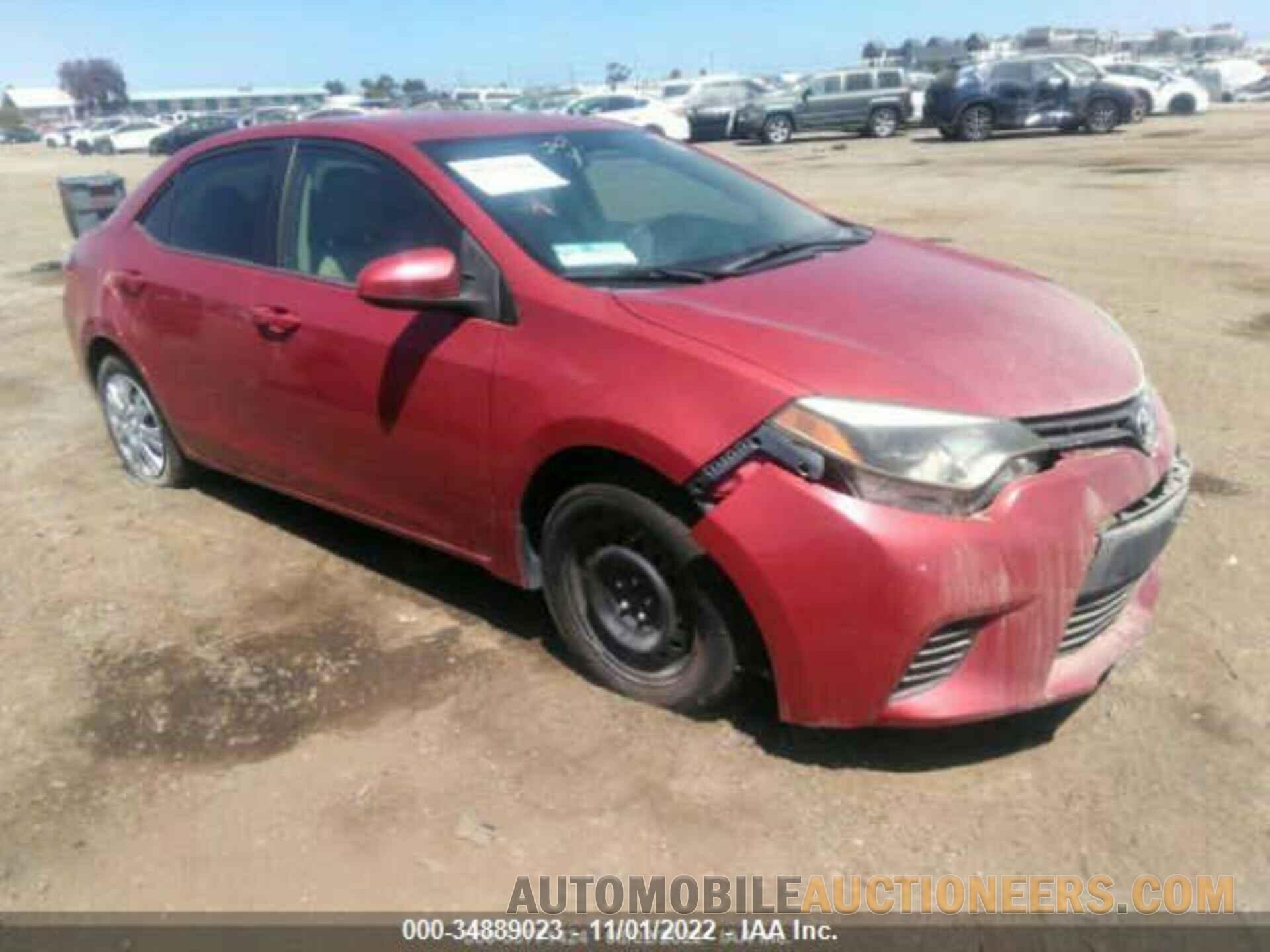 5YFBURHE1EP167420 TOYOTA COROLLA 2014