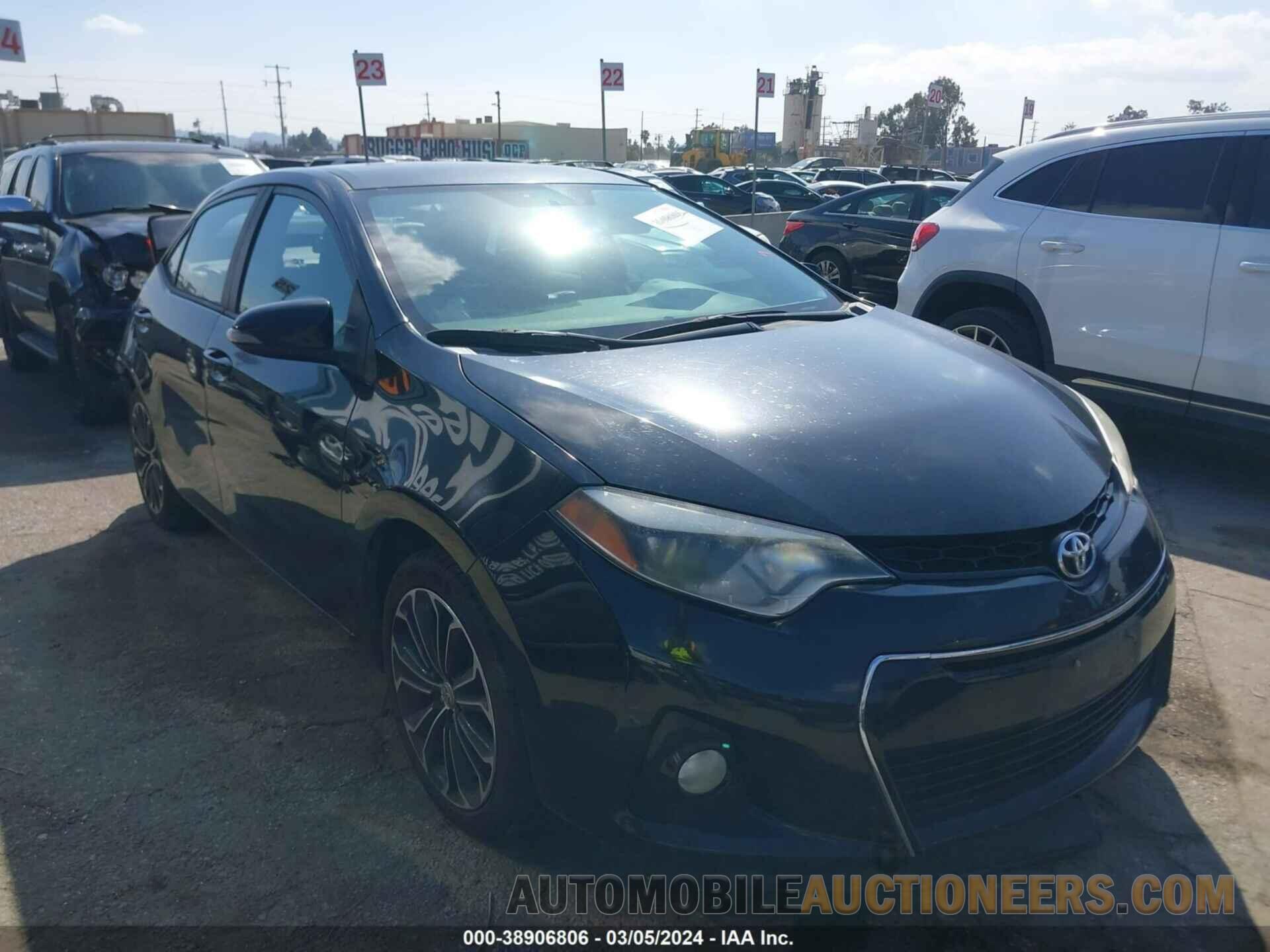 5YFBURHE1FP179391 TOYOTA COROLLA 2015