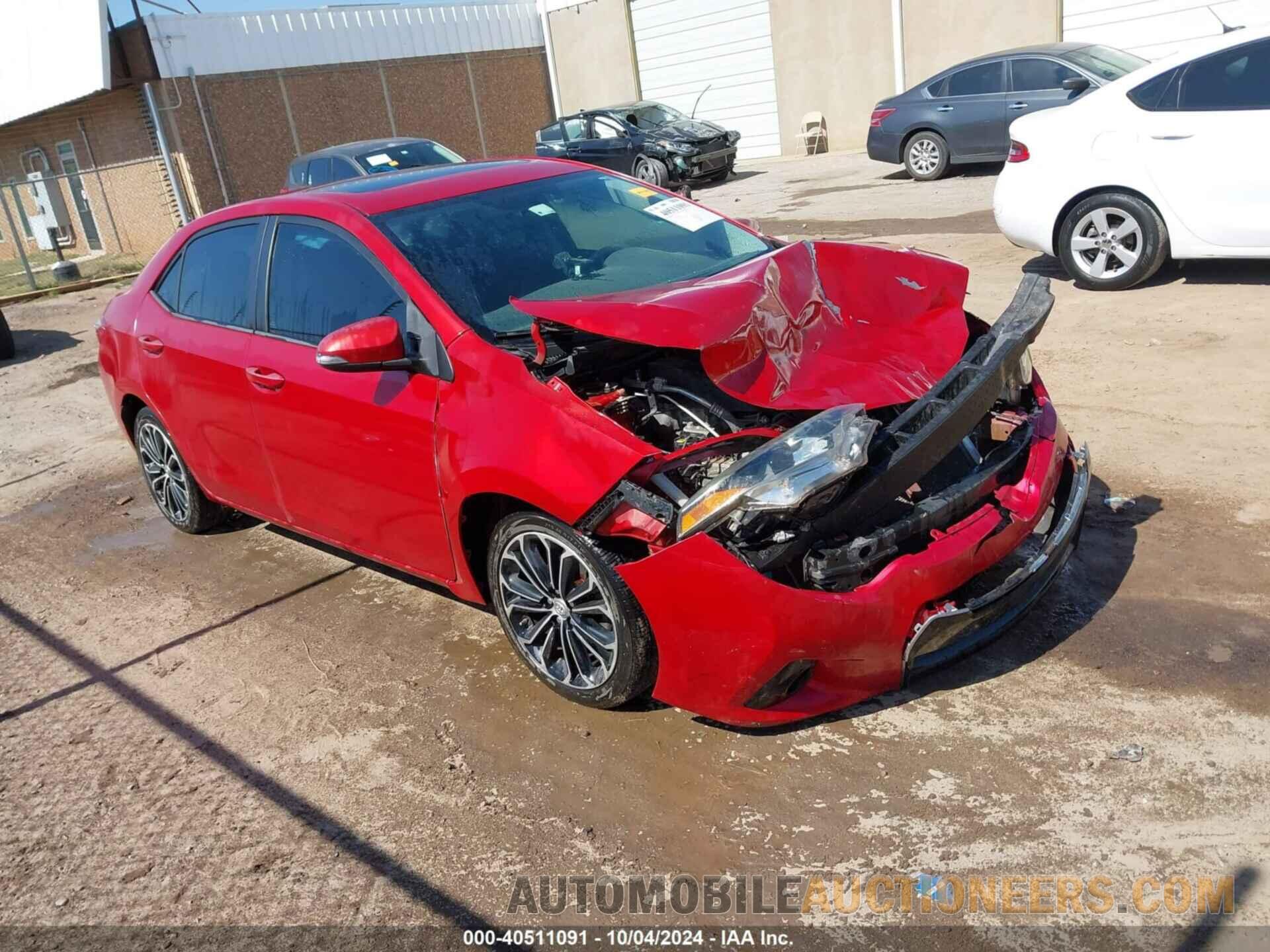 5YFBURHE1FP184364 TOYOTA COROLLA 2015