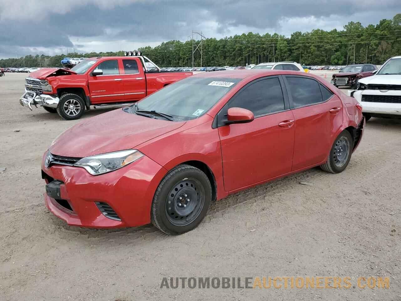 5YFBURHE1FP207190 TOYOTA COROLLA 2015