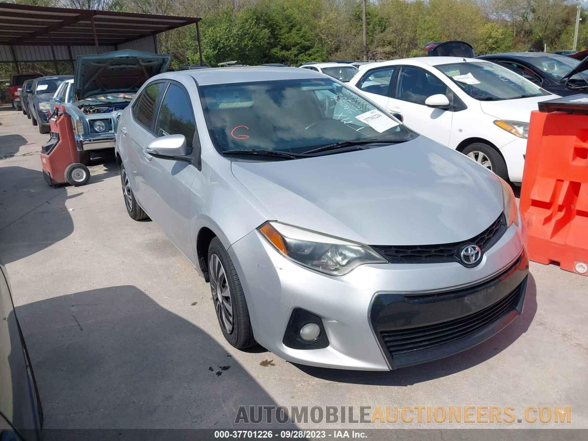 5YFBURHE1FP207268 TOYOTA COROLLA 2015