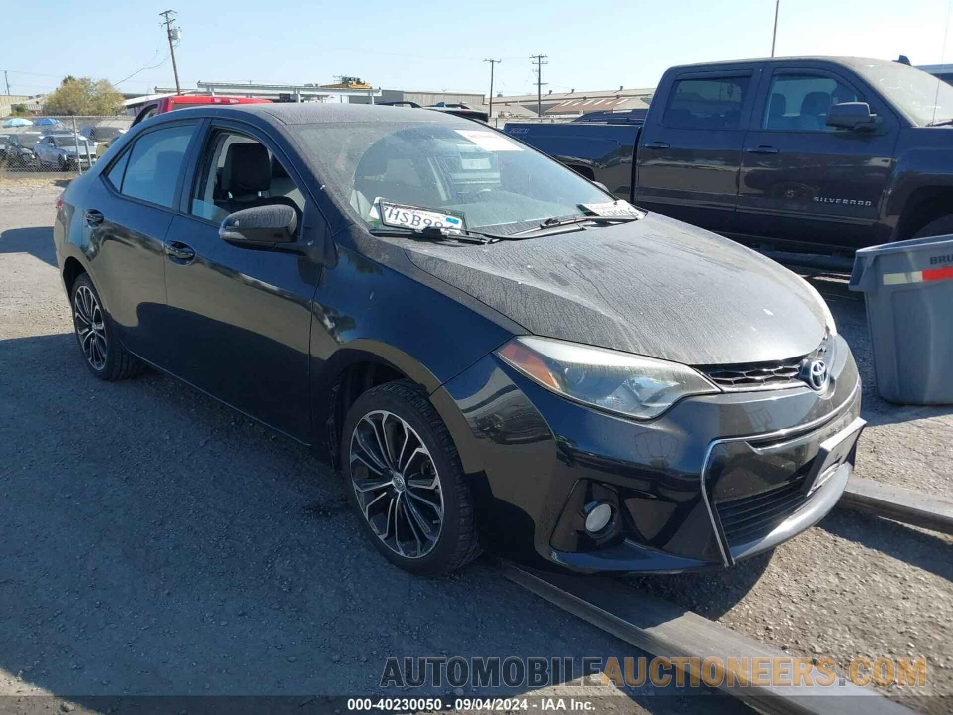 5YFBURHE1FP209957 TOYOTA COROLLA 2015