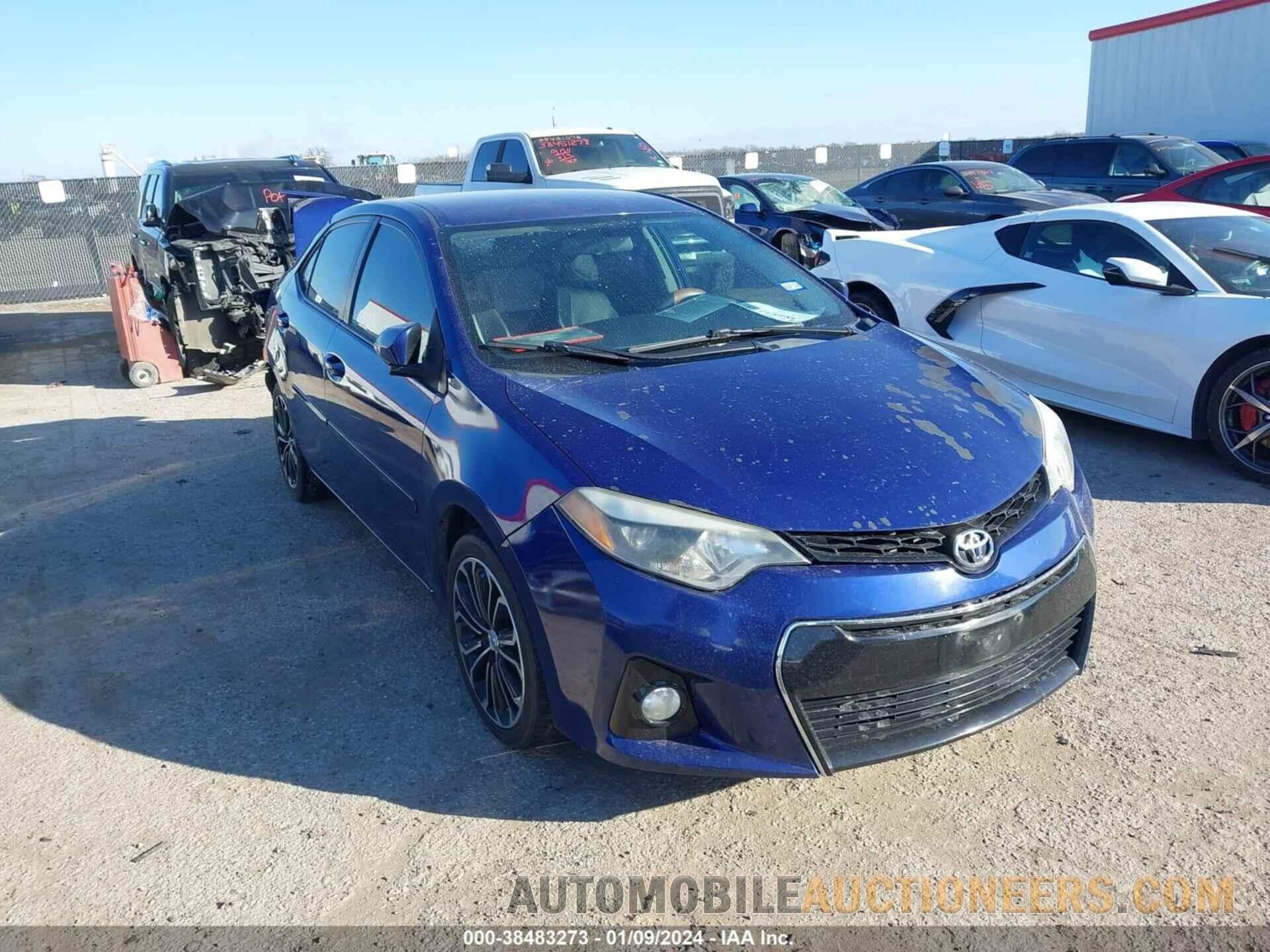 5YFBURHE1FP212633 TOYOTA COROLLA 2015