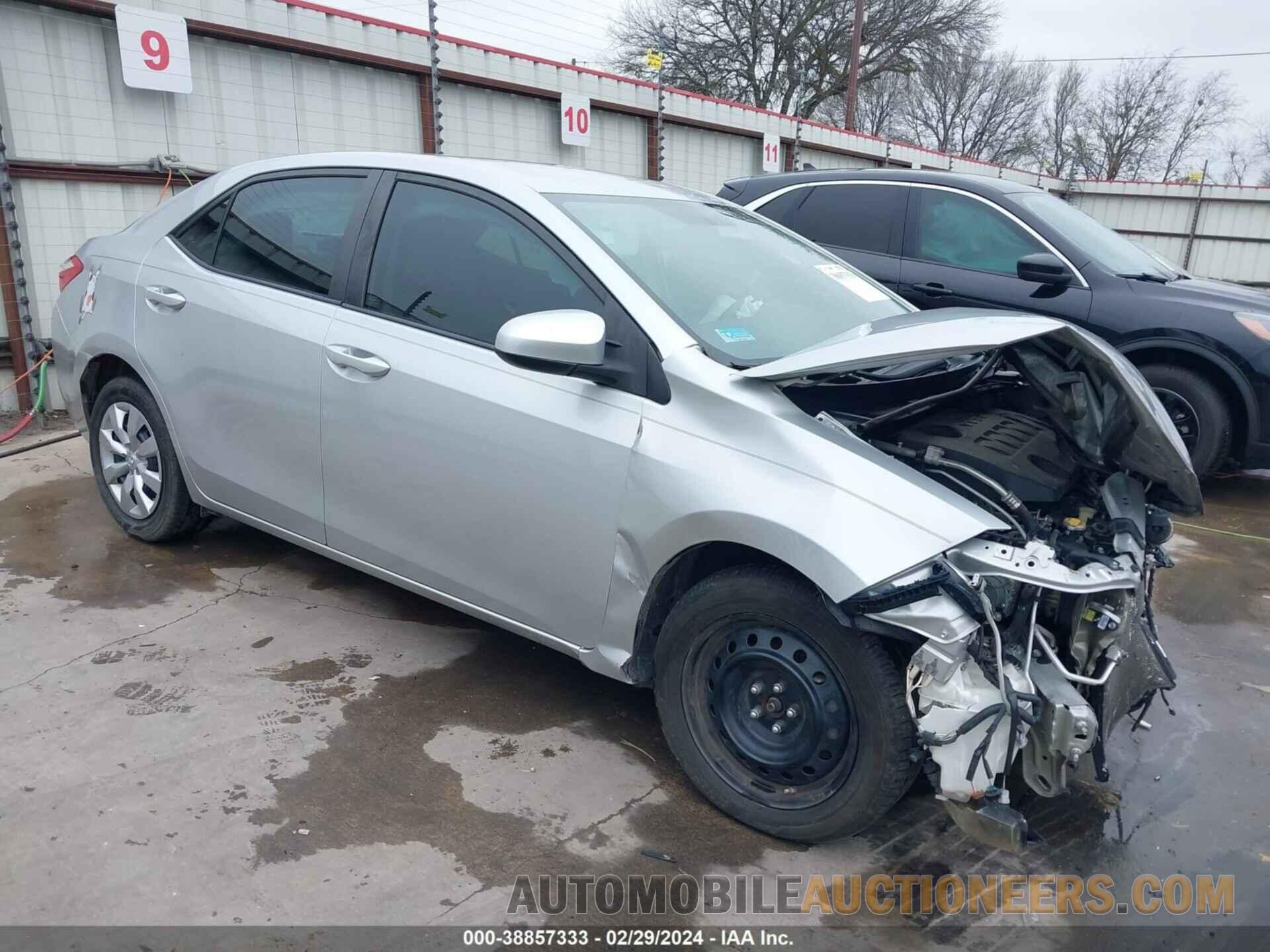 5YFBURHE1FP214138 TOYOTA COROLLA 2015