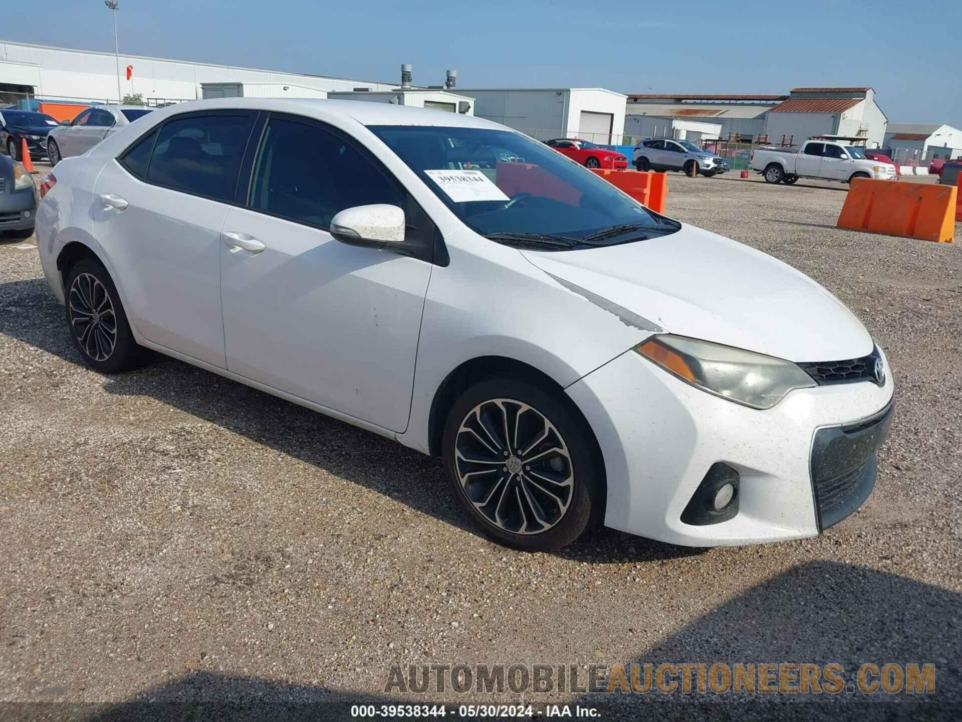 5YFBURHE1FP218304 TOYOTA COROLLA 2015