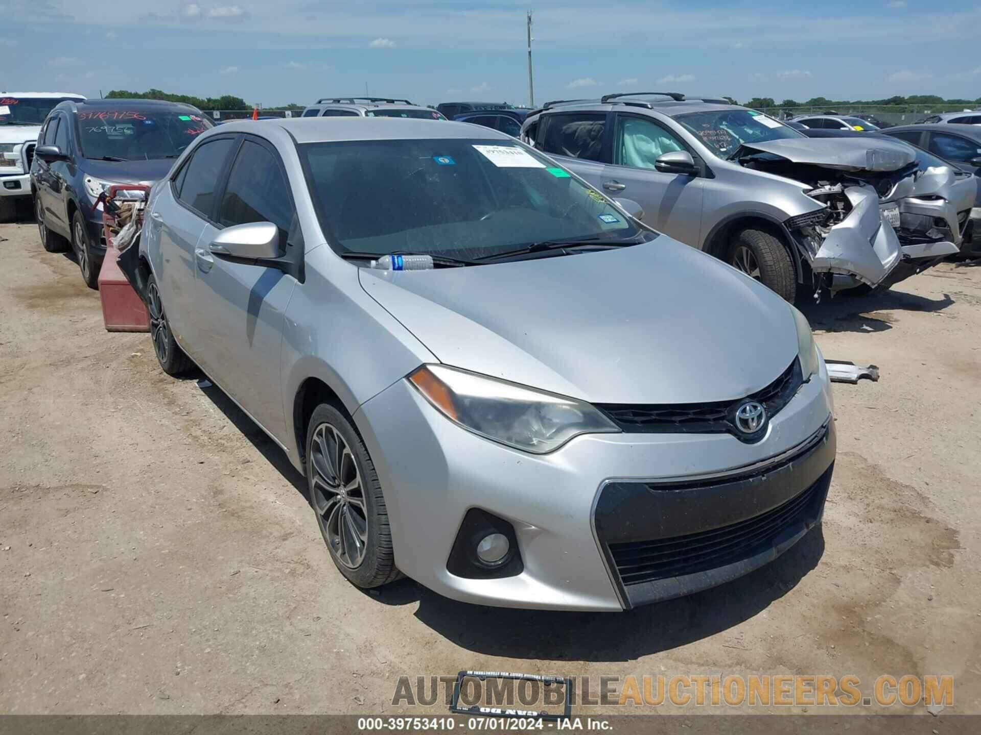 5YFBURHE1FP220392 TOYOTA COROLLA 2015