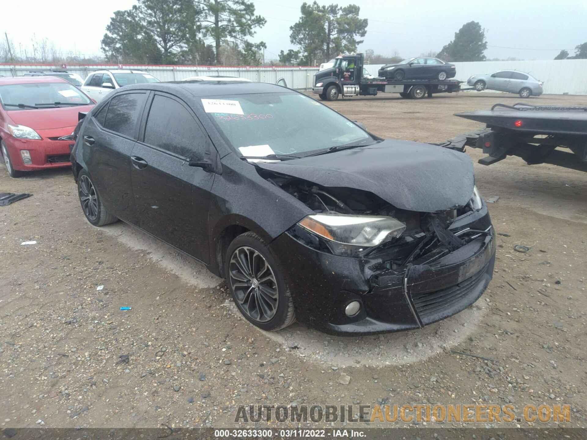 5YFBURHE1FP223843 TOYOTA COROLLA 2015