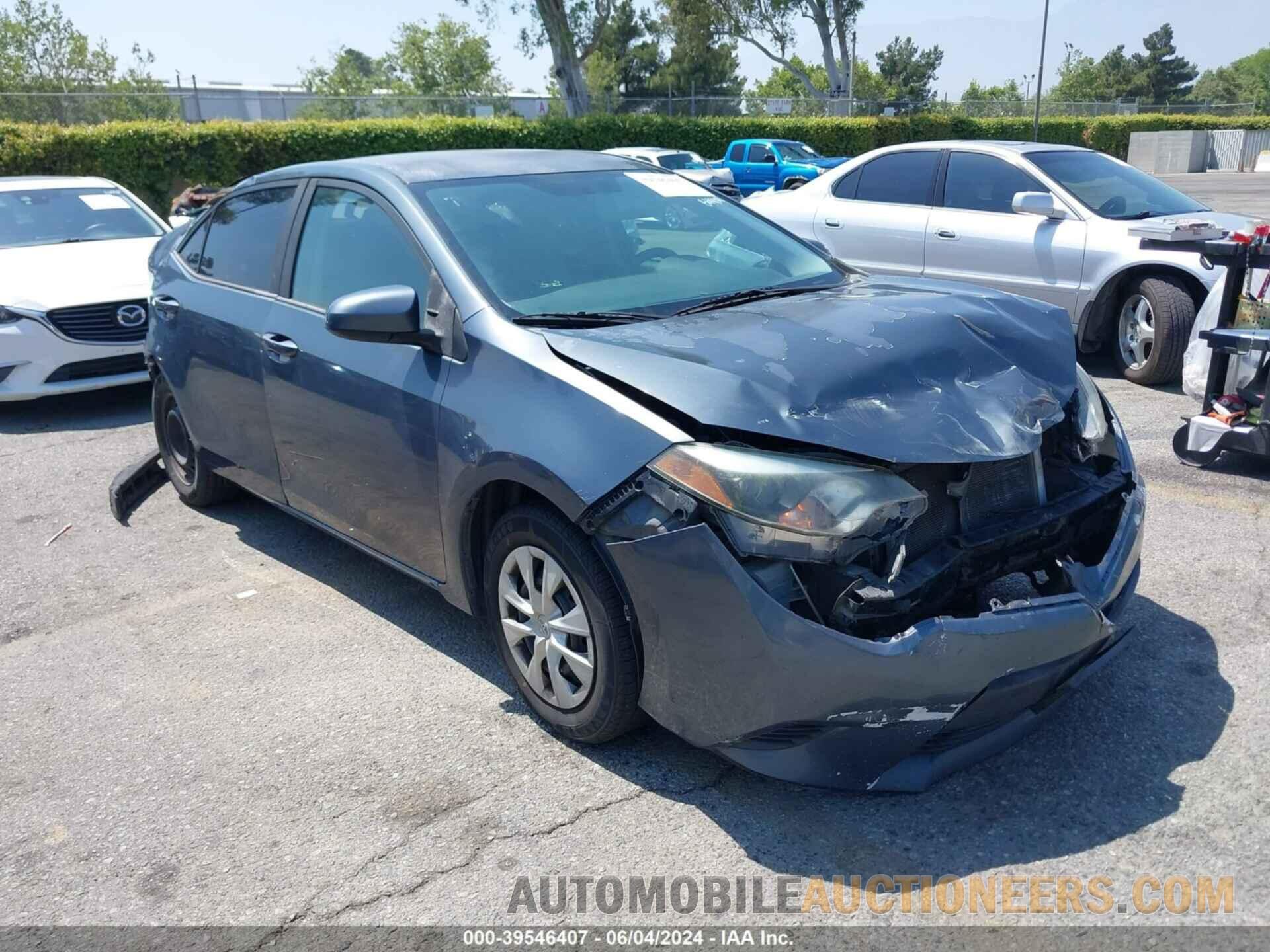 5YFBURHE1FP226886 TOYOTA COROLLA 2015