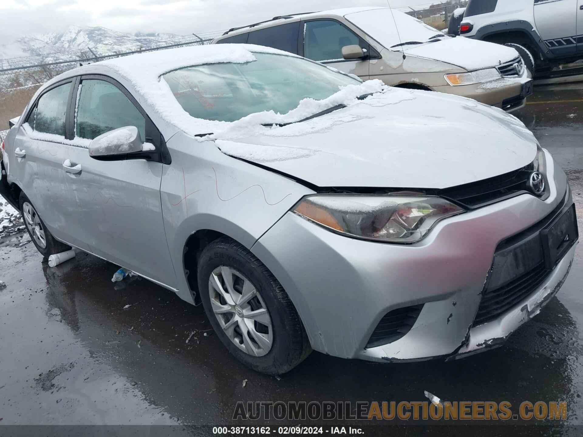 5YFBURHE1FP227844 TOYOTA COROLLA 2015