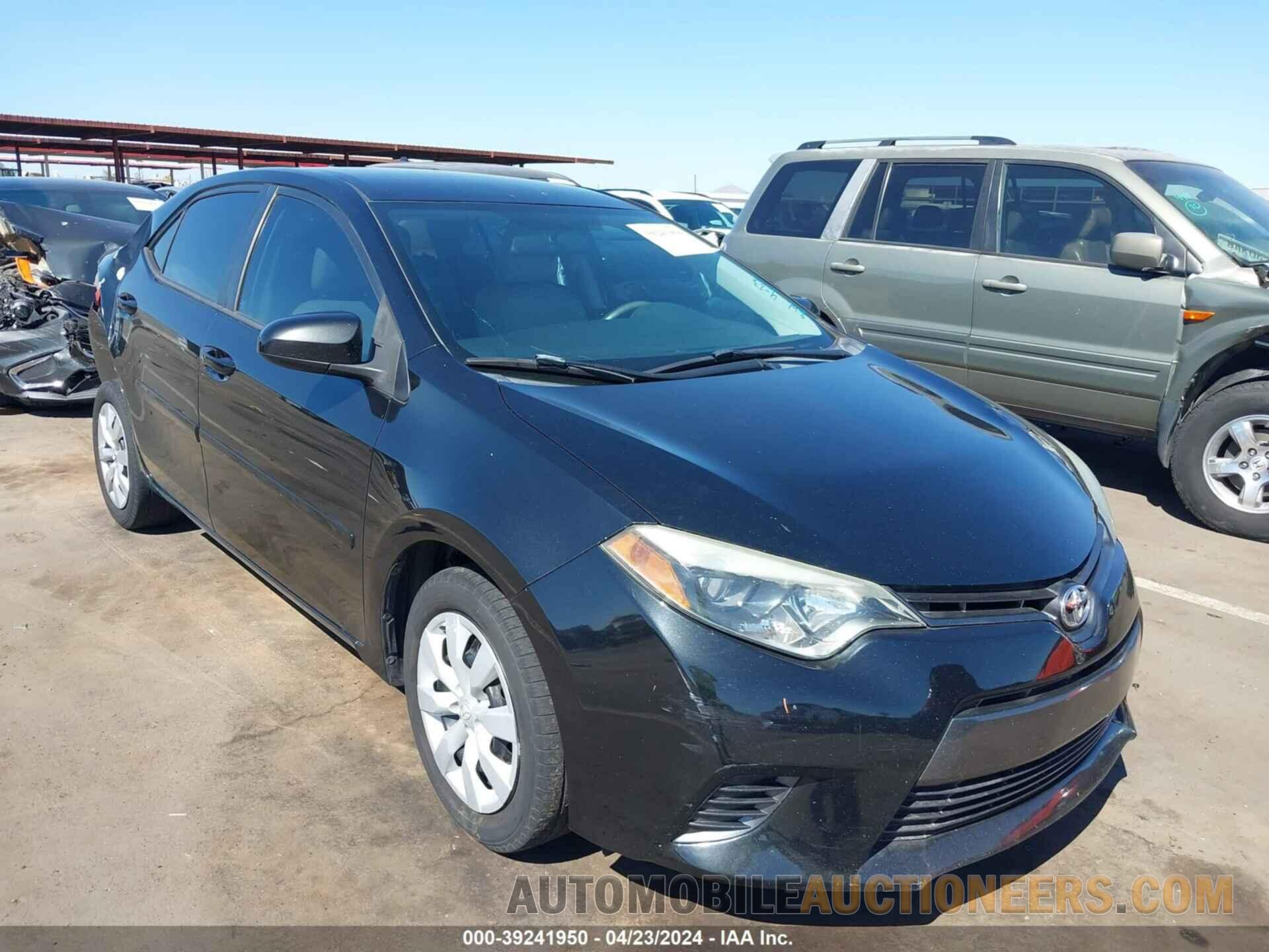 5YFBURHE1FP234258 TOYOTA COROLLA 2015