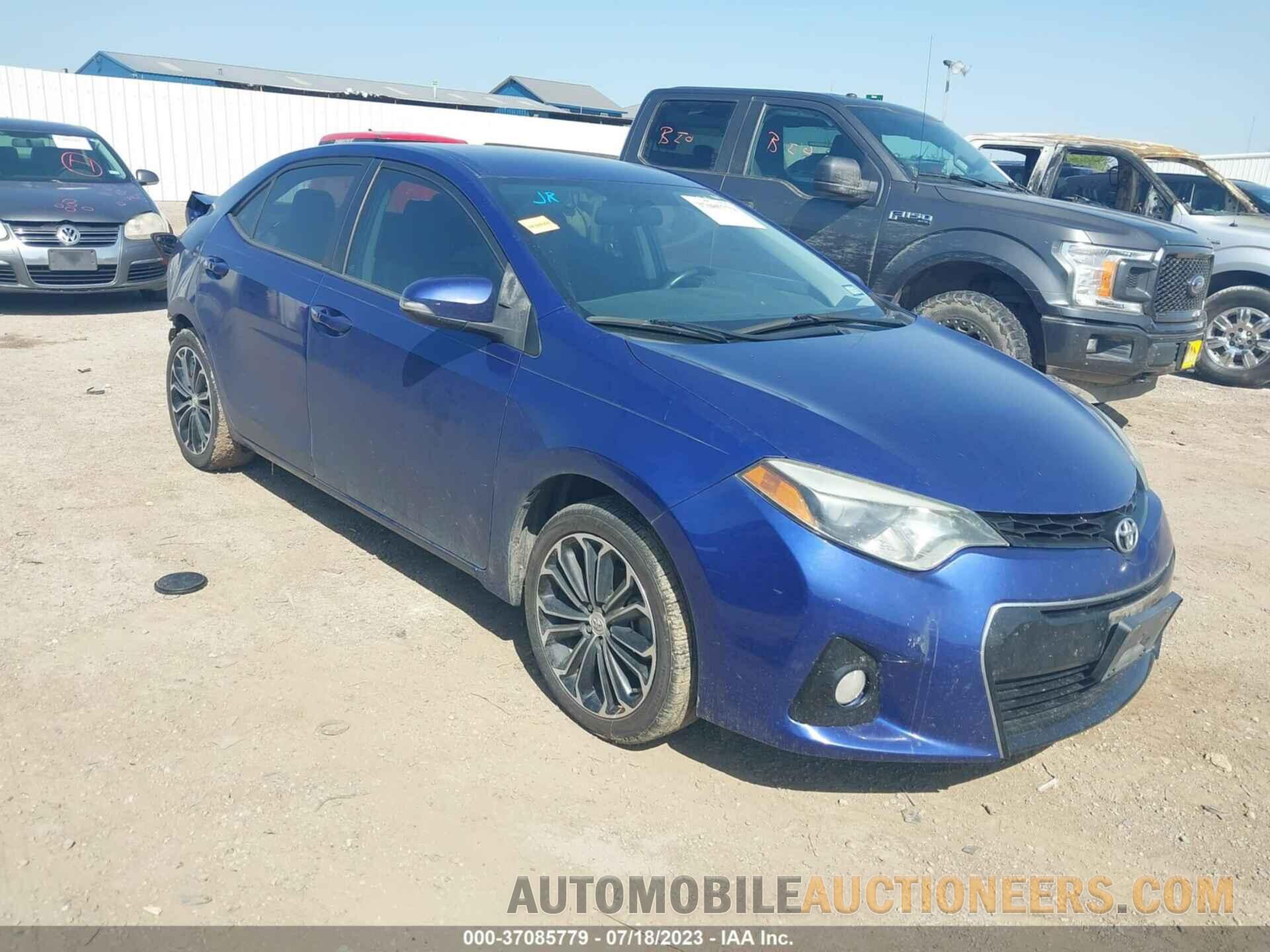 5YFBURHE1FP242277 TOYOTA COROLLA 2015