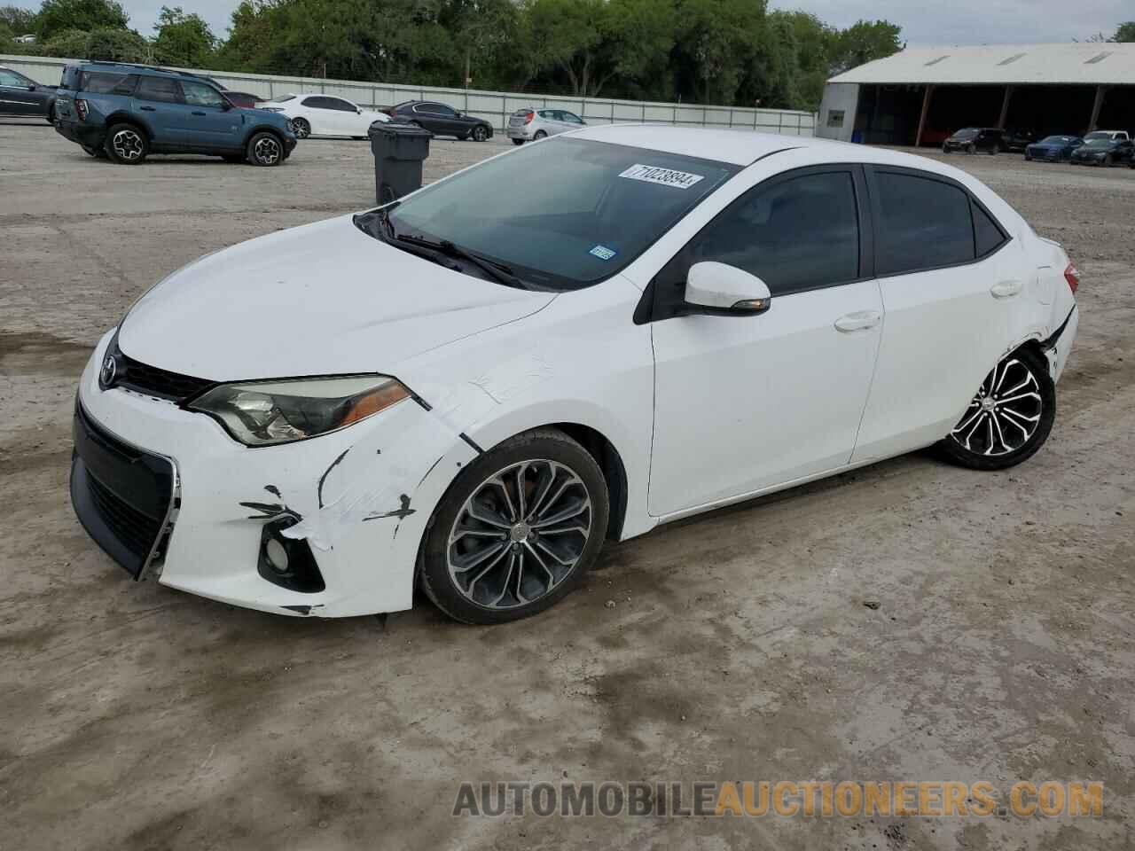 5YFBURHE1FP242330 TOYOTA COROLLA 2015