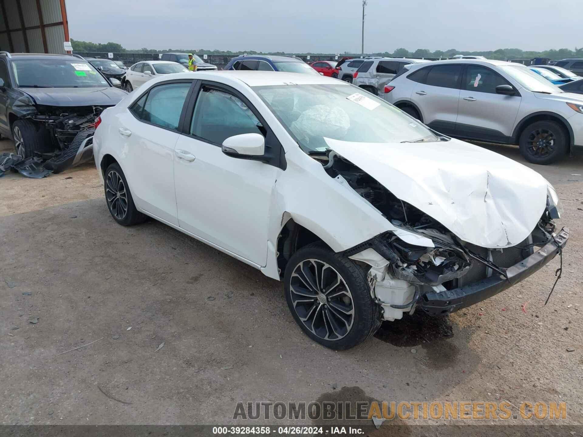 5YFBURHE1FP242568 TOYOTA COROLLA 2015