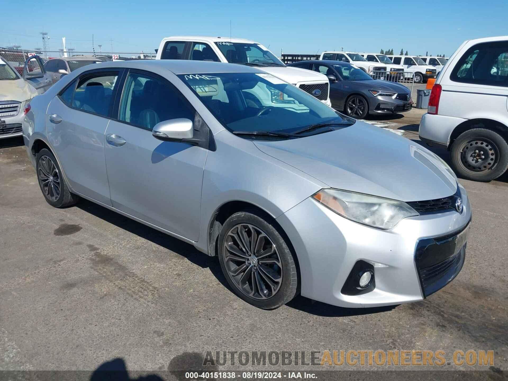 5YFBURHE1FP246135 TOYOTA COROLLA 2015