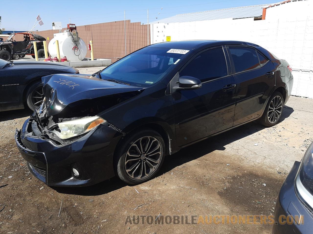 5YFBURHE1FP257166 TOYOTA COROLLA 2015