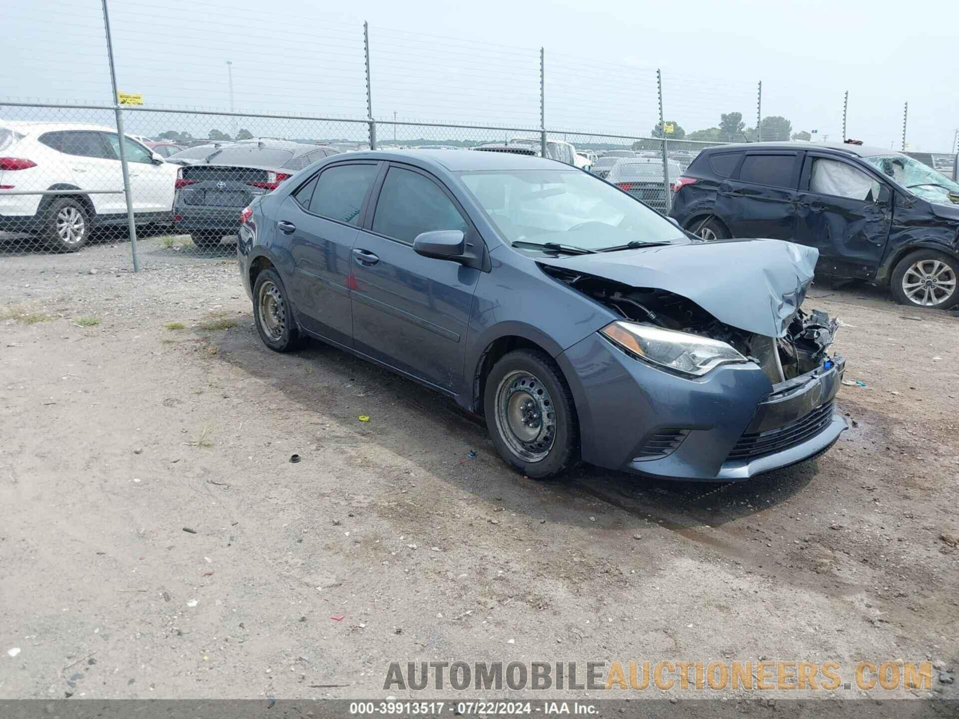 5YFBURHE1FP261573 TOYOTA COROLLA 2015